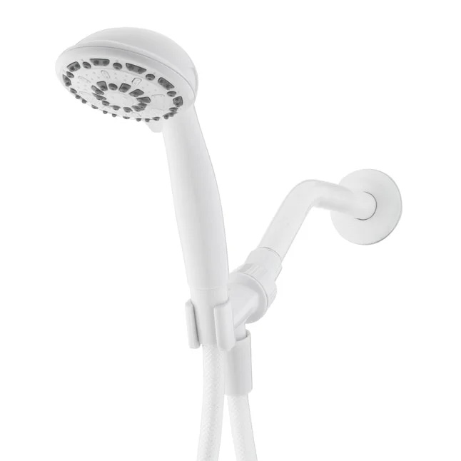 project source 3 -spray white 2.5-in round handheld shower head 1.8 gpm