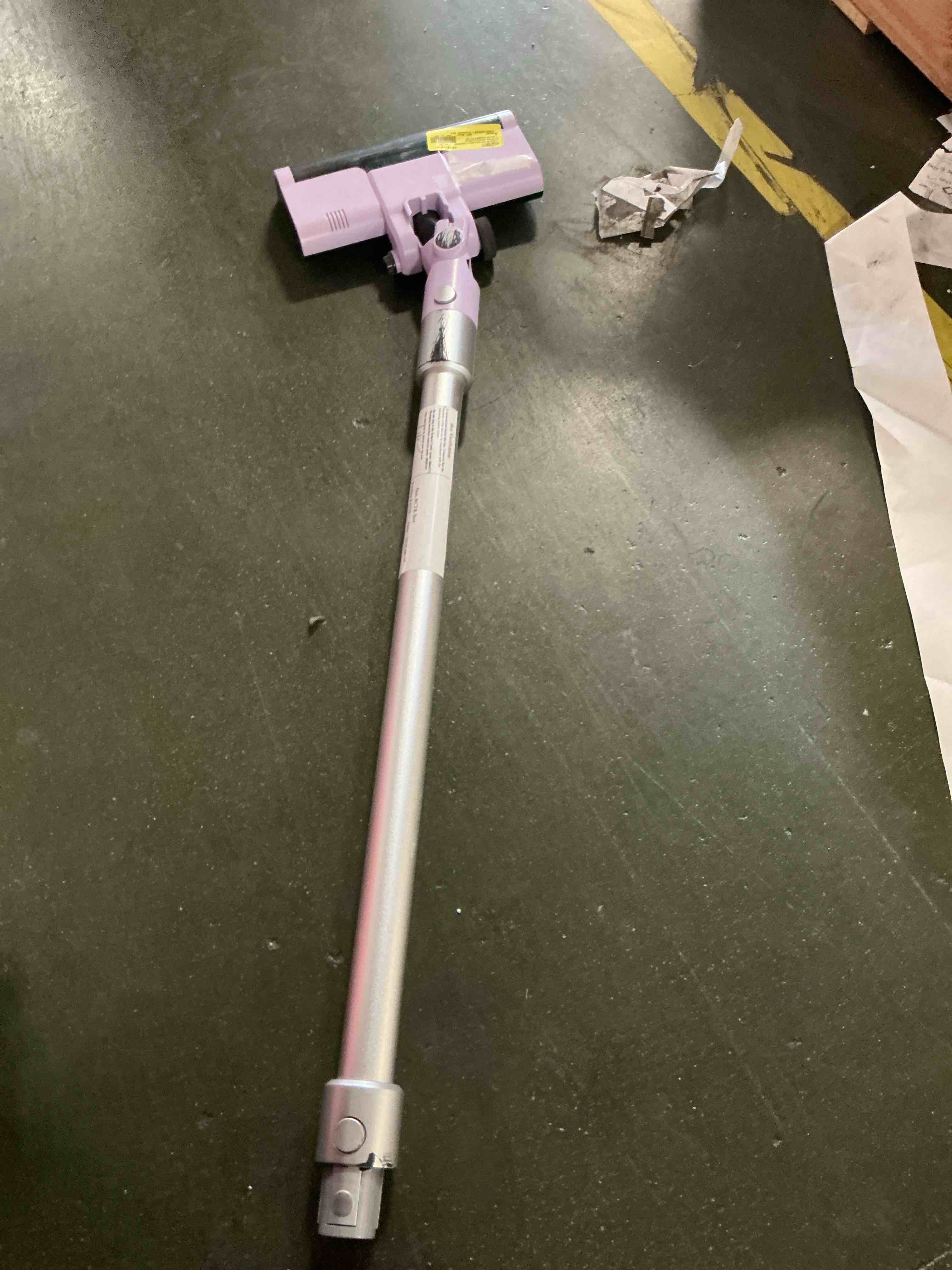 (incomplete)ePro Select Cordless Vacuum with 2 Removable Batteries