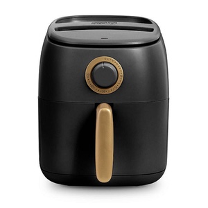 dash dcaf12cgbgbk02 ceramic tasti-crisp express air fryer, 1000 watts, 2.6 qt