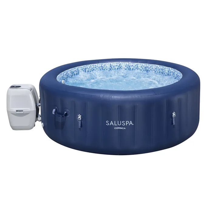 saluspa corsica energy-saving smart airjet inflatable hot tub 4-6 person