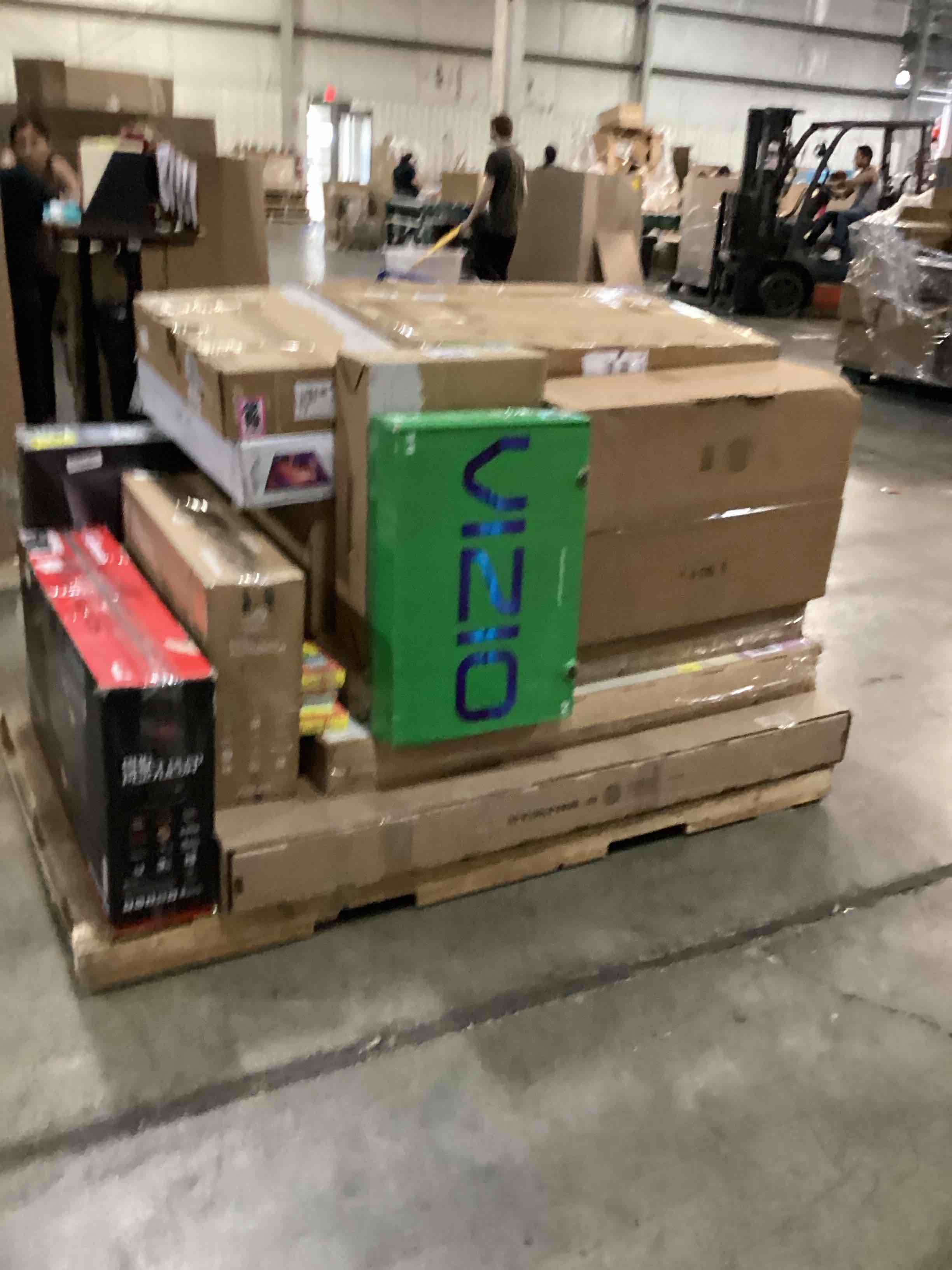 assortment of defective electronics for parts 
