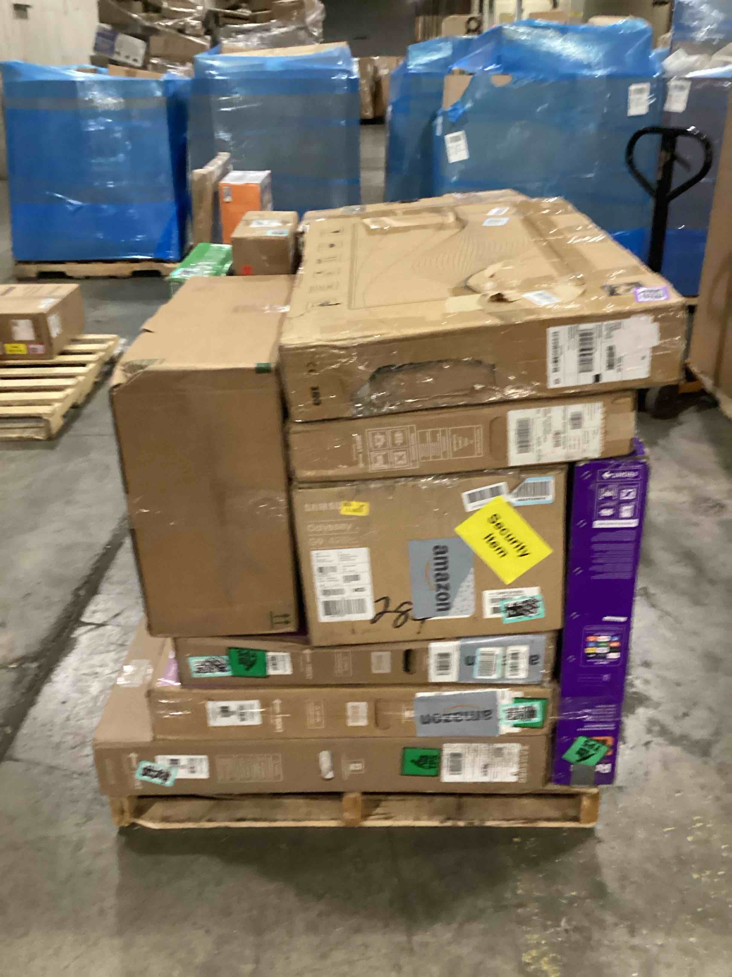 Condition photo showing As Is for assortment of defective electronics for parts