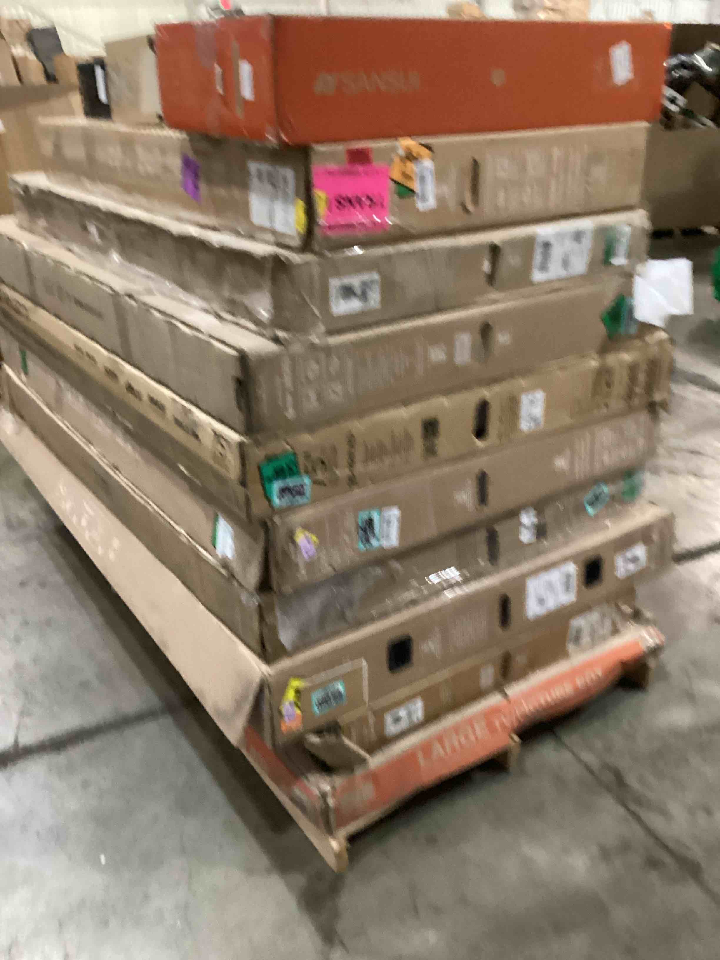 assortment of defective electronics for parts
