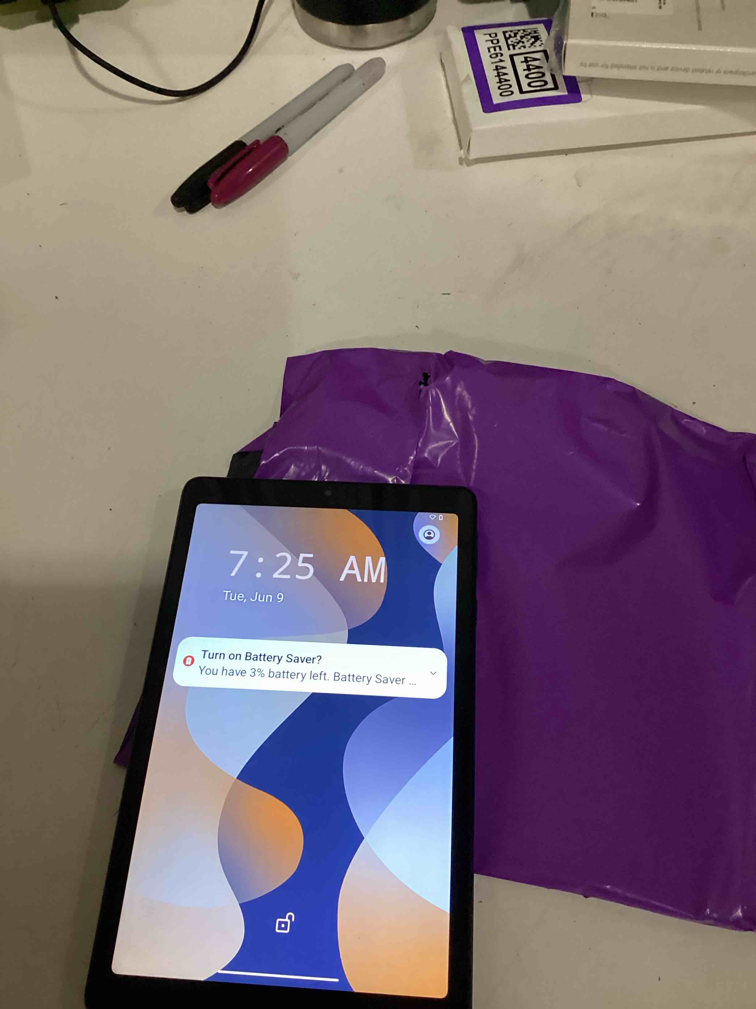 onn 8" tablet, 32gb, (2024 model) - indigo