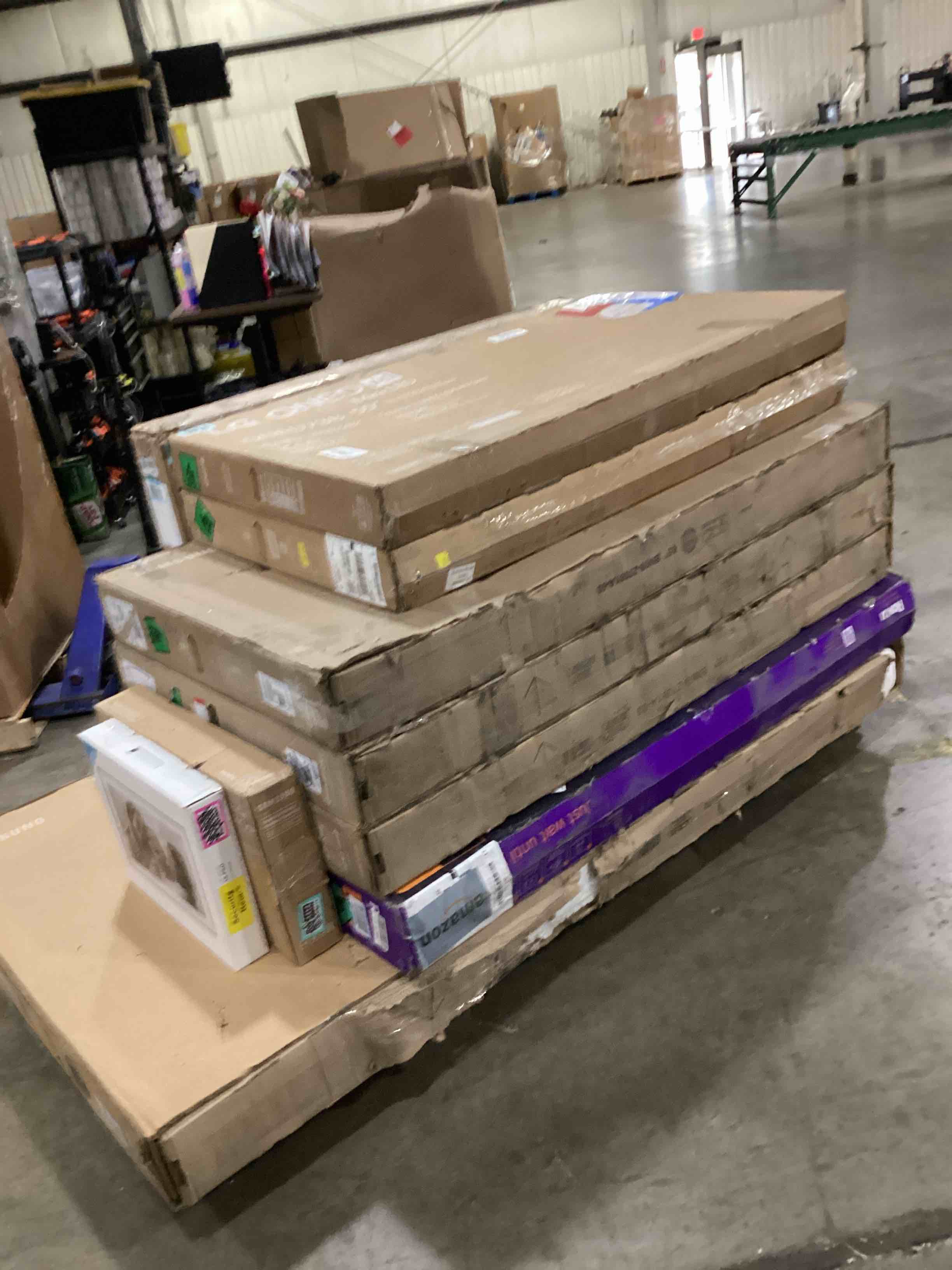 assortment of defective electronics for parts