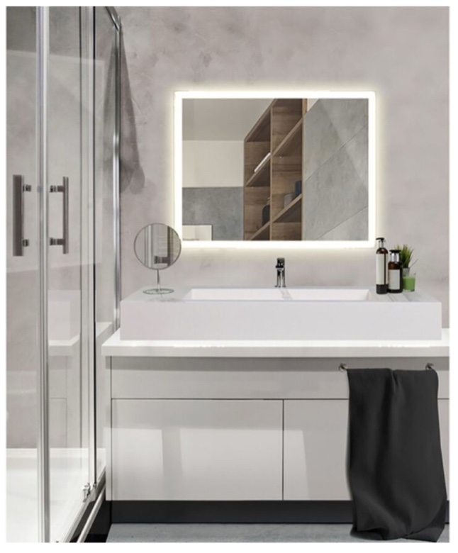 Ketcham LUM-2436P 24" x 36" Luminous LED Mirror