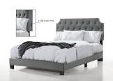 brand new complete Regal Tufted Bed with USB Power Connection Full 