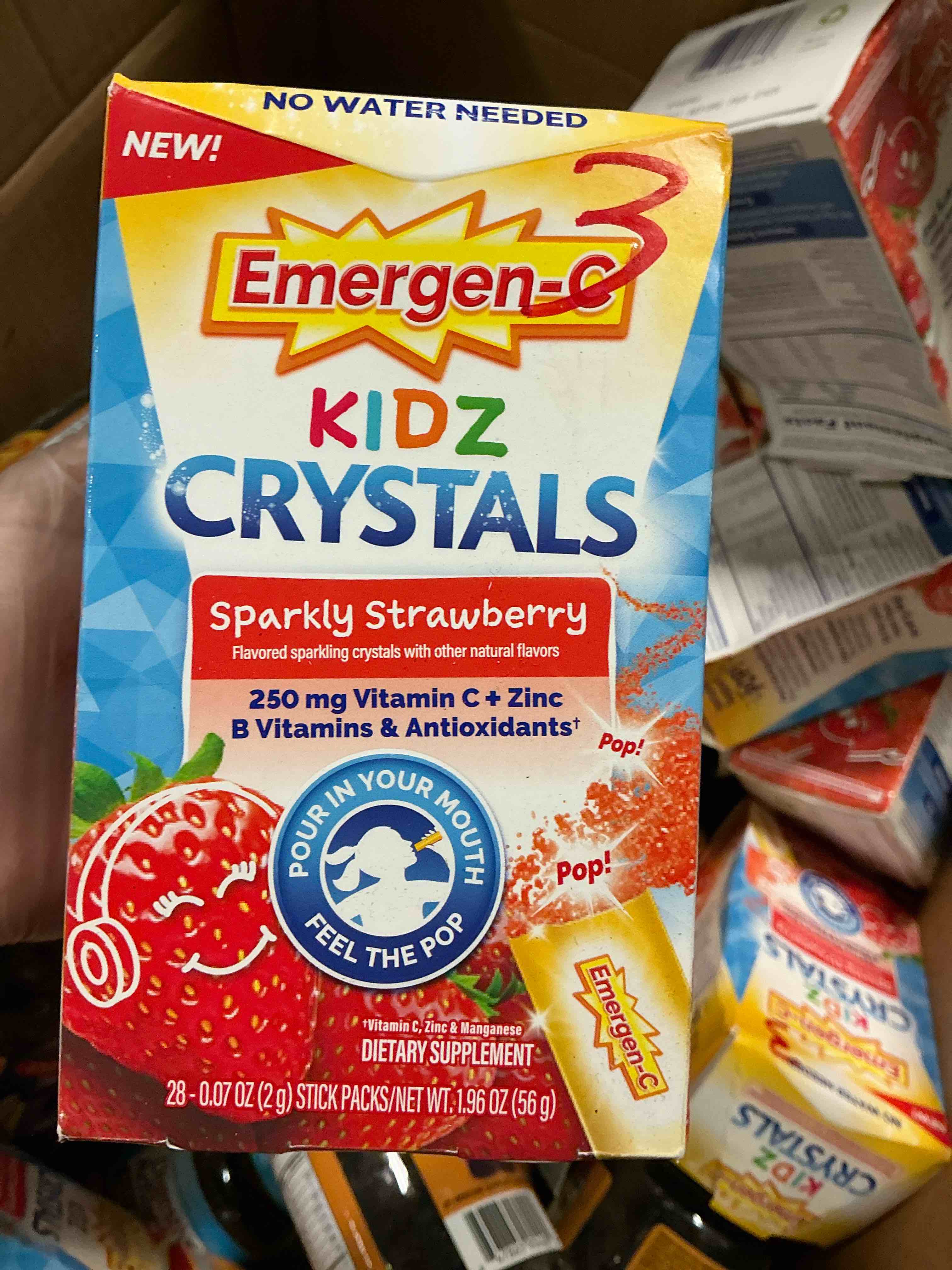 Assortment of medicines includes: Kidz Crystals/ multivitamins and more (40 products)