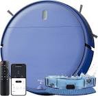 onson br151 robot vacuum cleaner  robot vacuum and mop combo compatible with alexa  blue