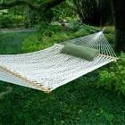 deluxe polyester rope hammock