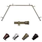 BWR-102 5/8” Bay window Rod antique Gold 