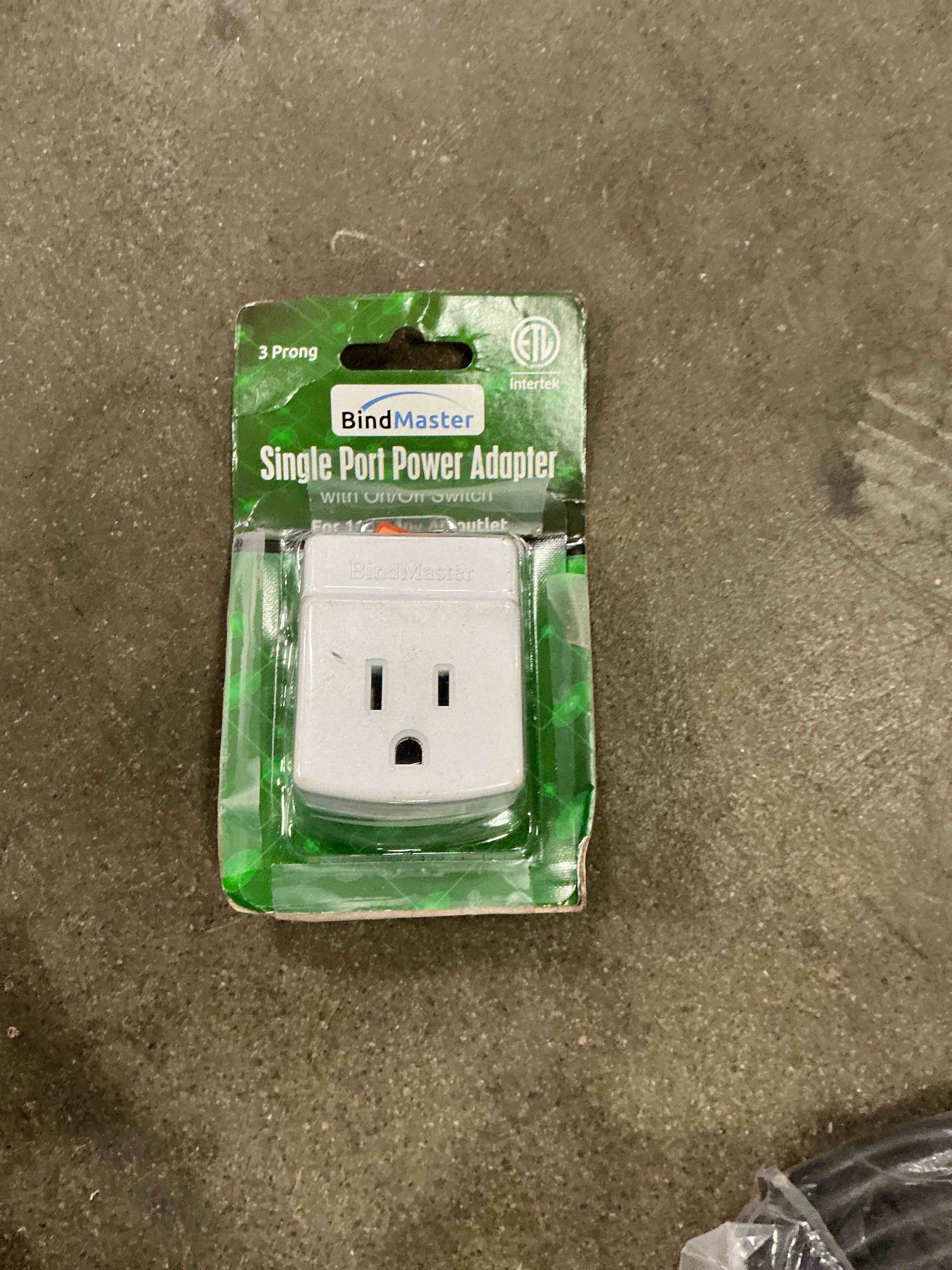 Condition photo showing New/Like New for 3 Prong Grounded Single Port Power Adapter for Outlet with Indicator Lighted On/Off Switch to be Energy Saving (1 Pack)