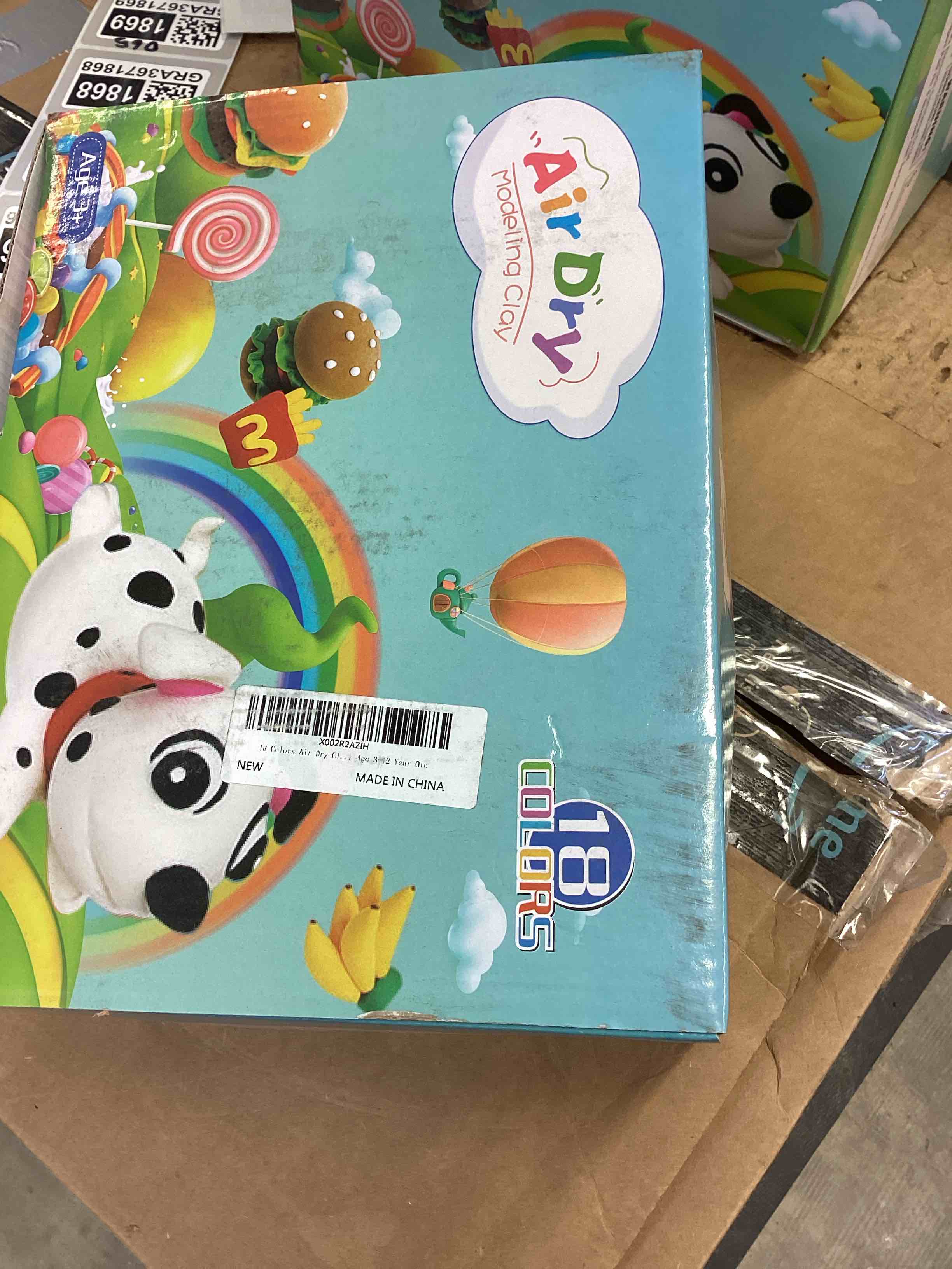 Air dry modeling clay 18 colors 