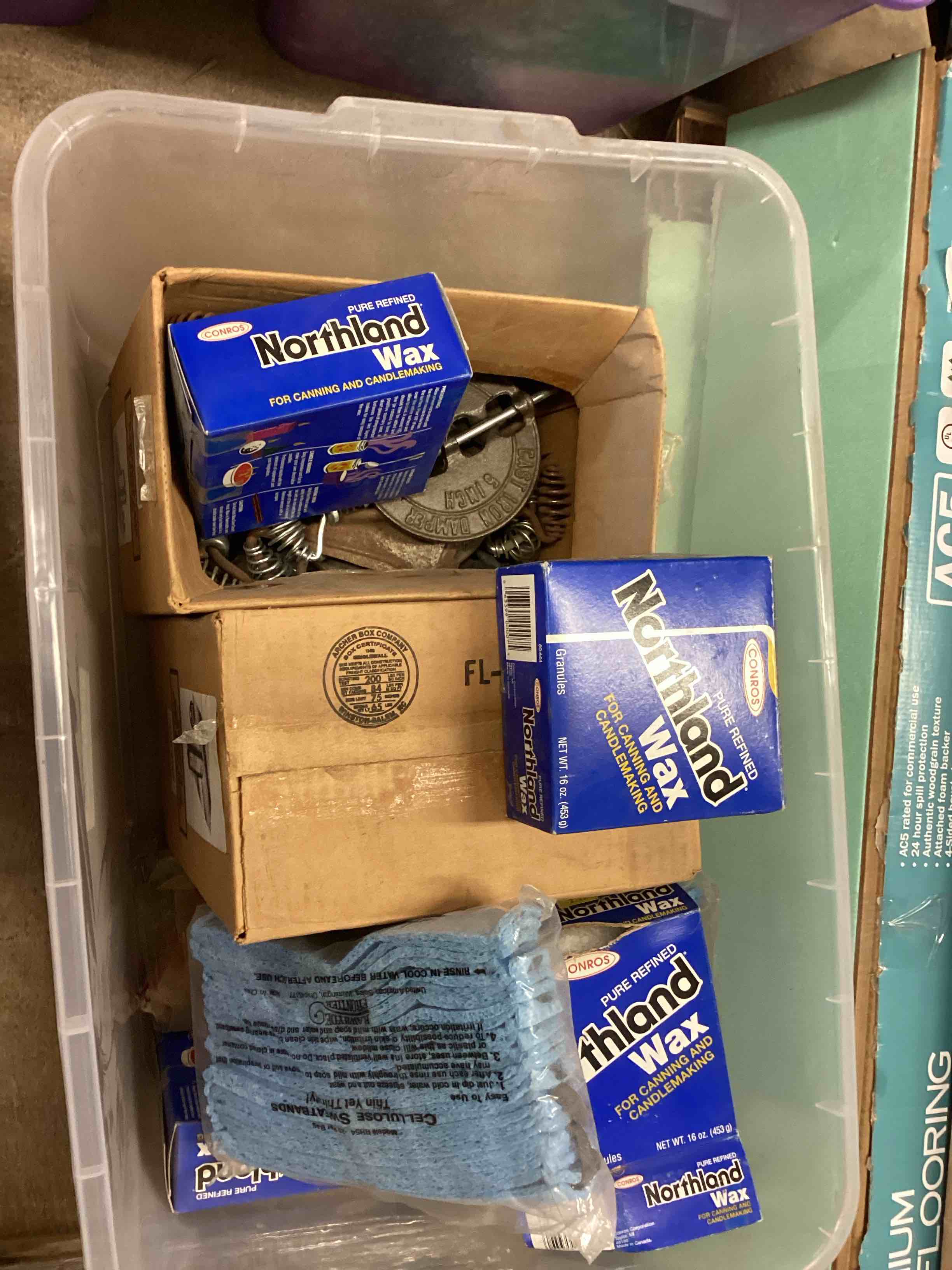 assorted of northland was, cellulose sweat bands, more articles etc.