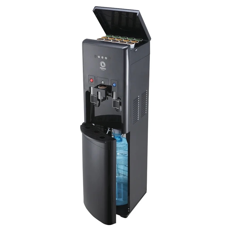Primo Water® Bottom Loading Pro 2 Temp Water Dispenser with Single-Serve Coffee Maker, Black