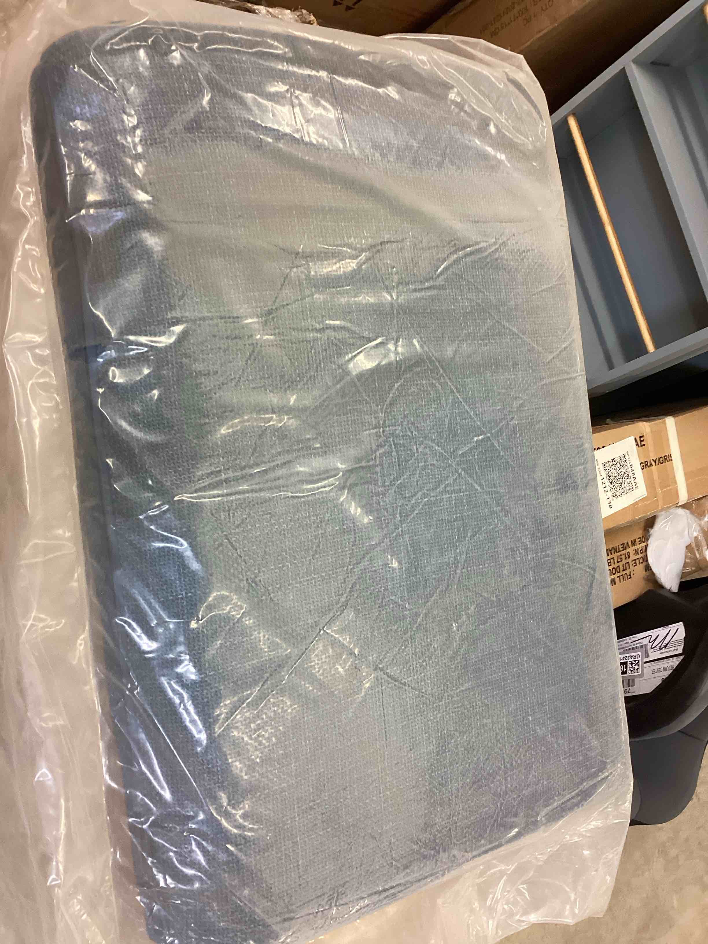 Piece of a sofa.