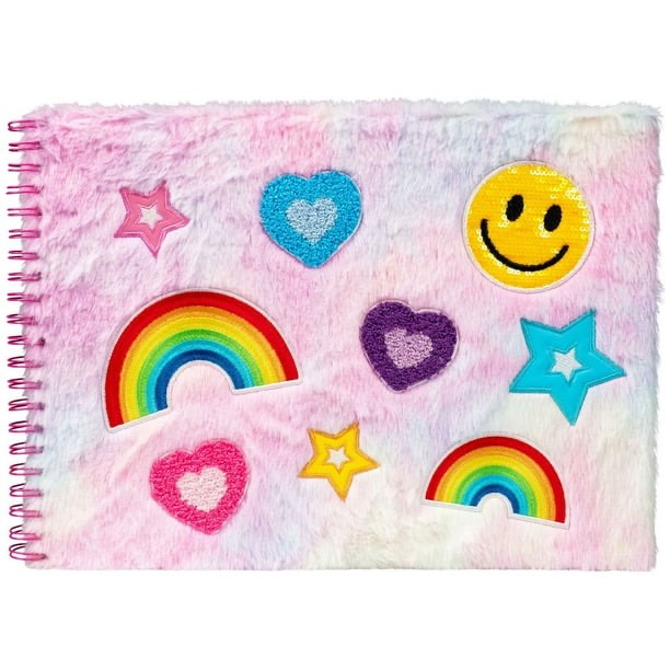 Rainbow Doodles Giant Doodle Pad, Spiral Bound.( pickup in the cage)