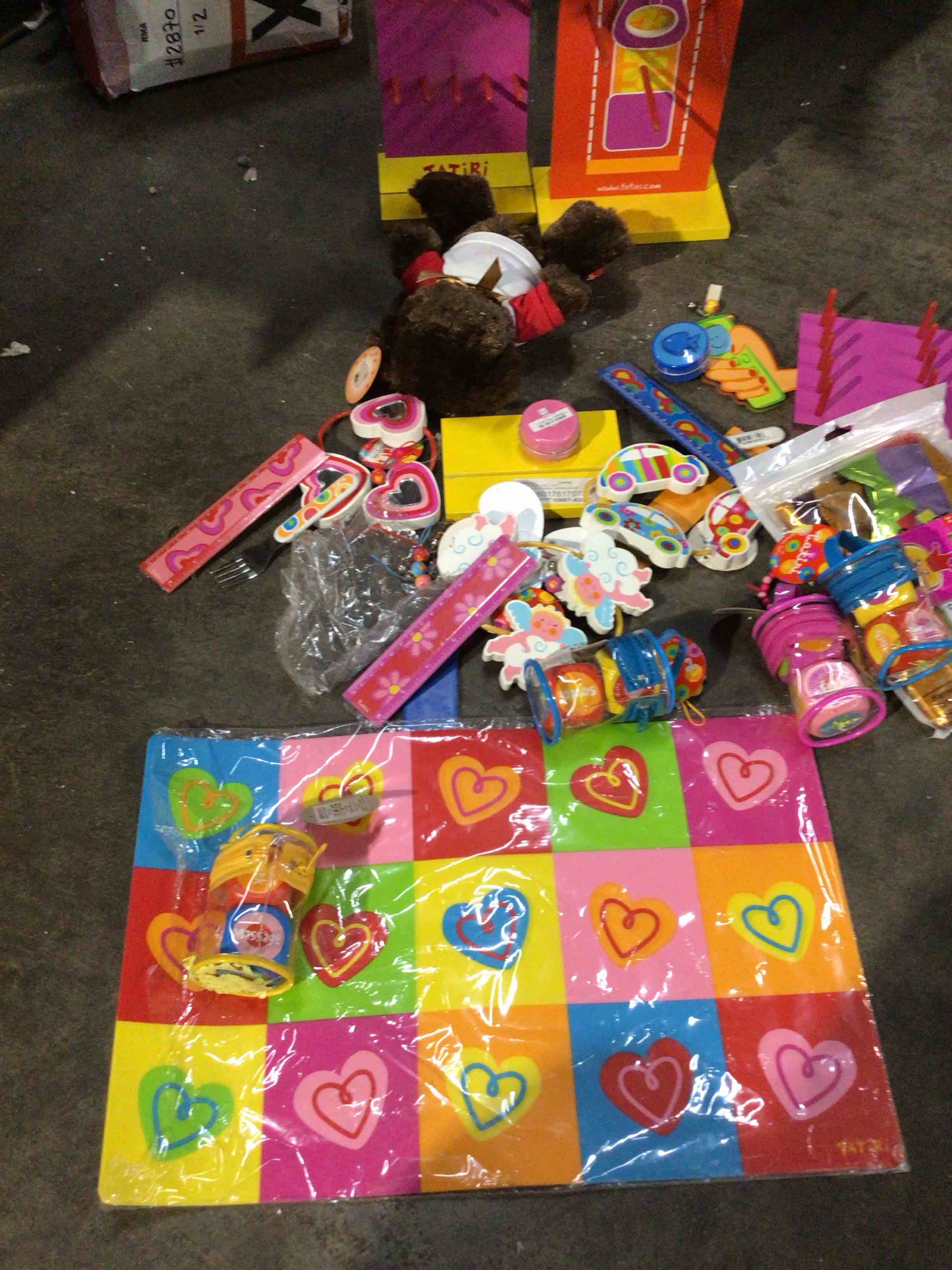 Assorted Kids Stuff (Lot Of 20 Items Approximate Count)