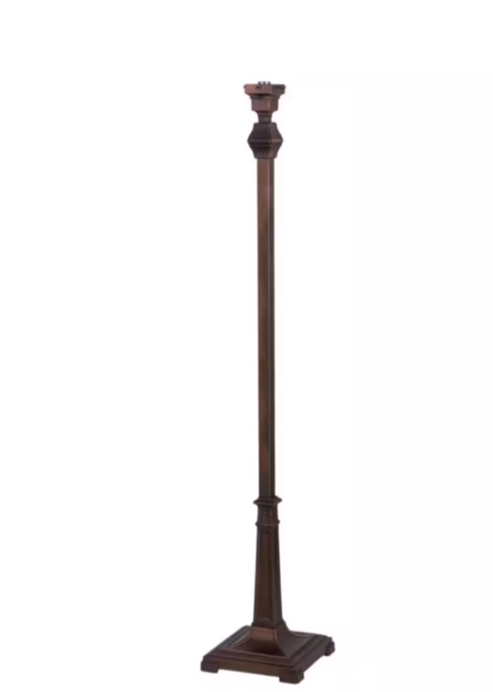 trinity lighting  2-set floor lamp, deco bronze finish pl69262dbz