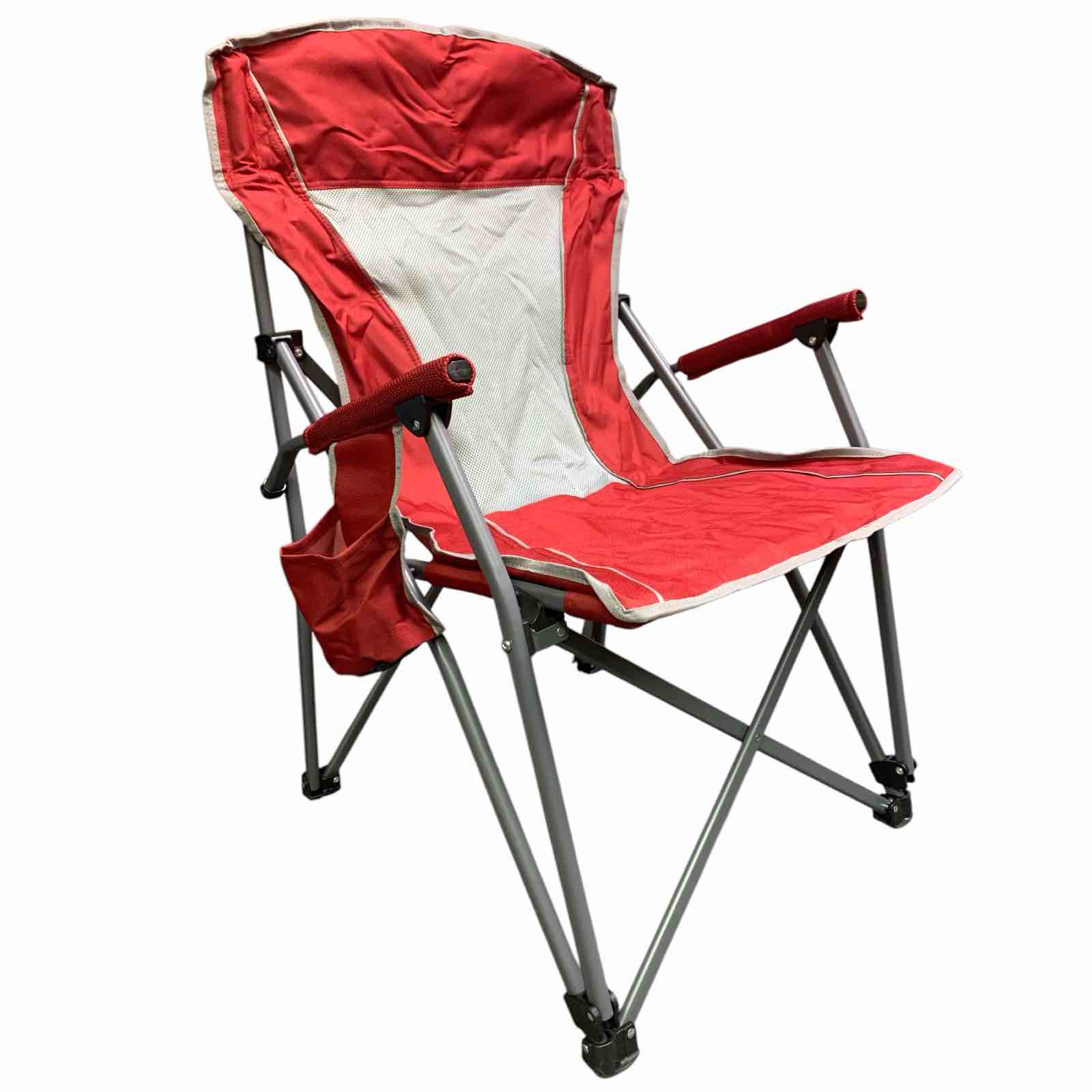 member's mark adult hard arm chair with padded arms & headrest and carrying case