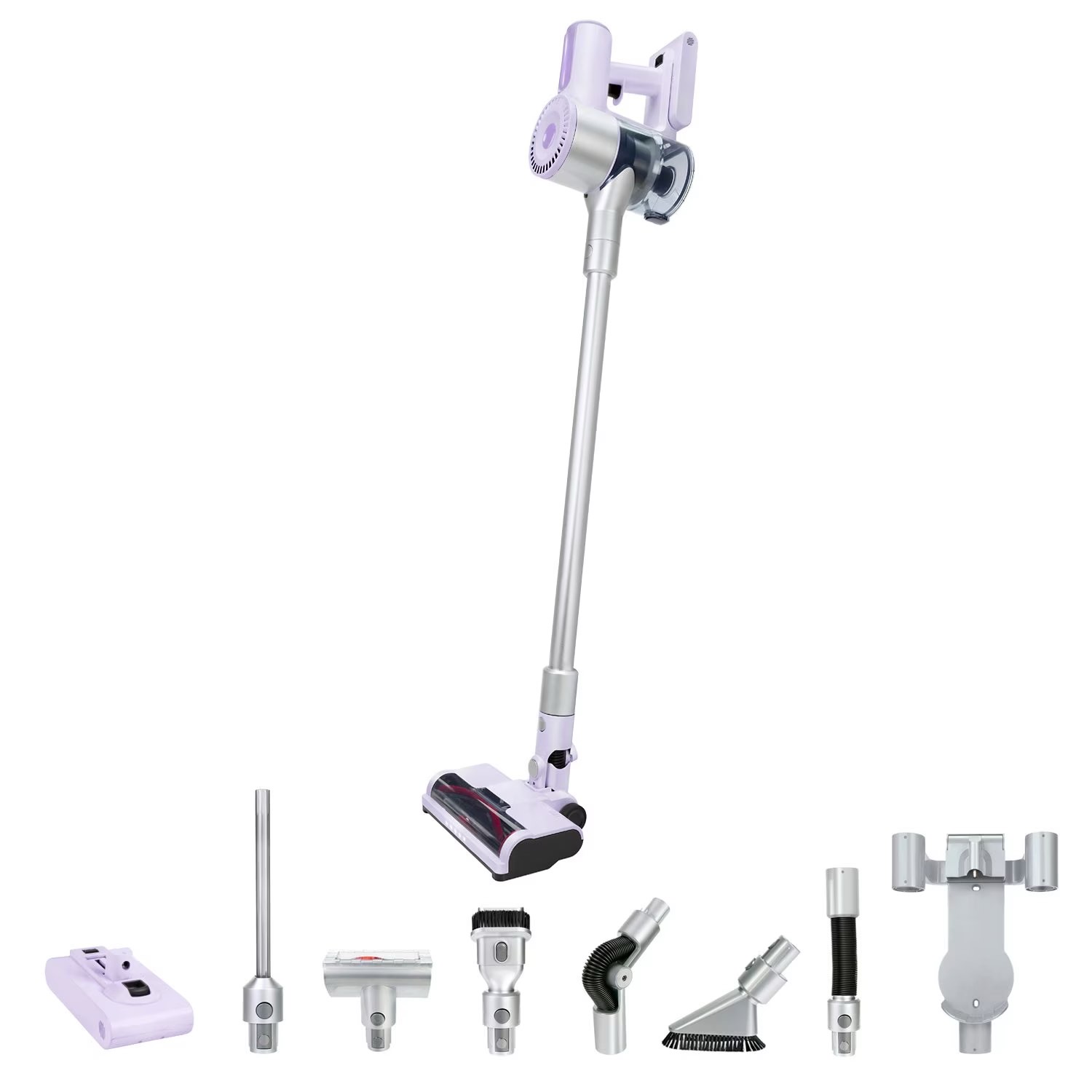 epro select cordless vacuum with 2 removable batteries lavender ev2738lv