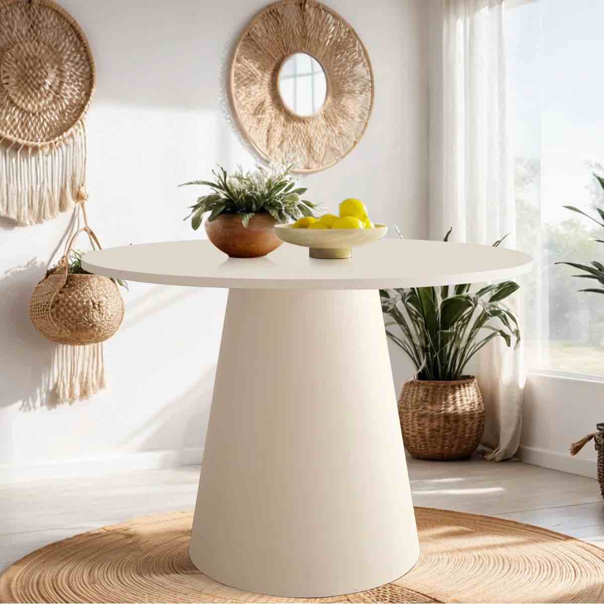 Pop Madison George Oliver Agne 35" Round Pedestal Dining Table