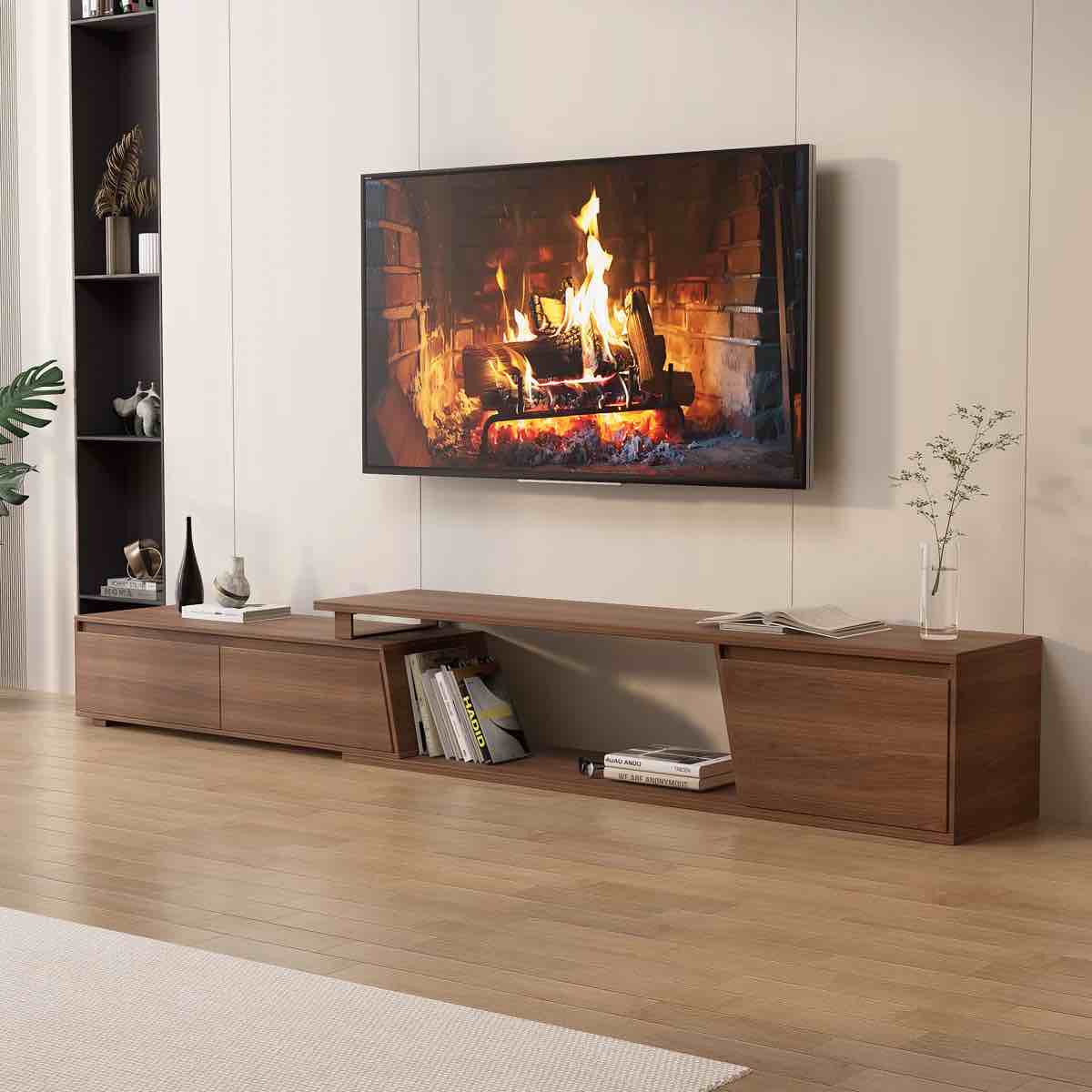 SEE DESCRIPTION Cuadrado 110.2'' W TV Stand Storage Credenza