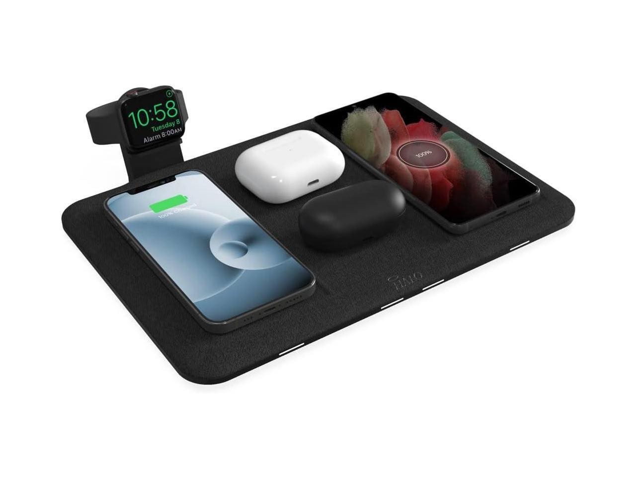 Halo 4-in-1 Wireless Charging Mat (Black) 801307384