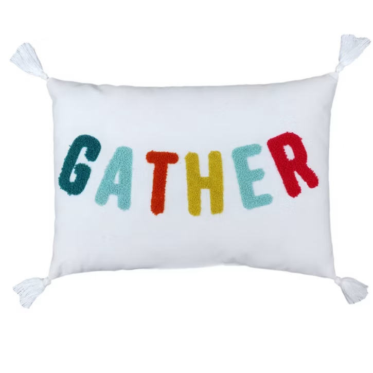 Decorative Pillow Gather 10 in X 14 in by Bullseye's Playground™