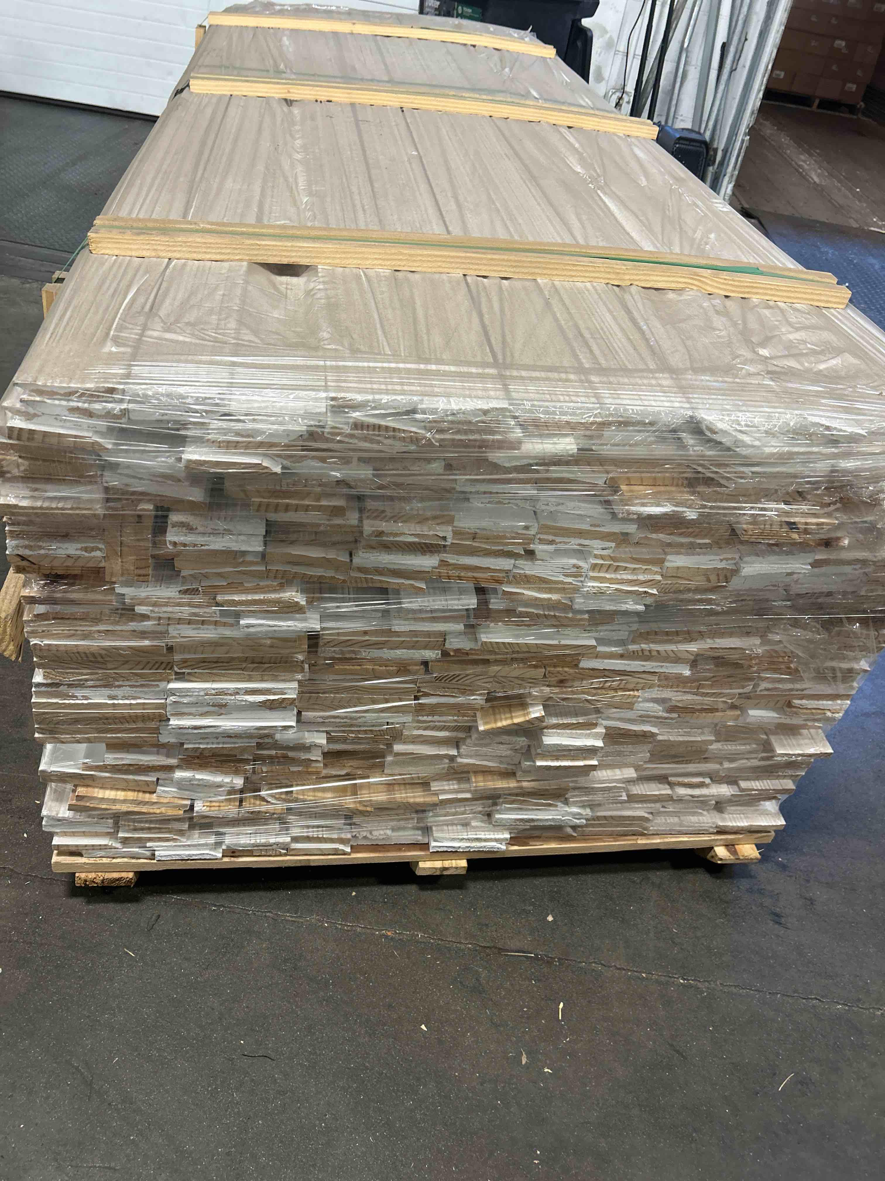 Assorted 7 ft Real Wood Trim- bid per piece (first come first serve) 