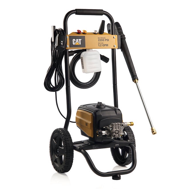 CAT 2200PSI Electric Pressure Washer W/ Turbo Nozzle, 13-Amp