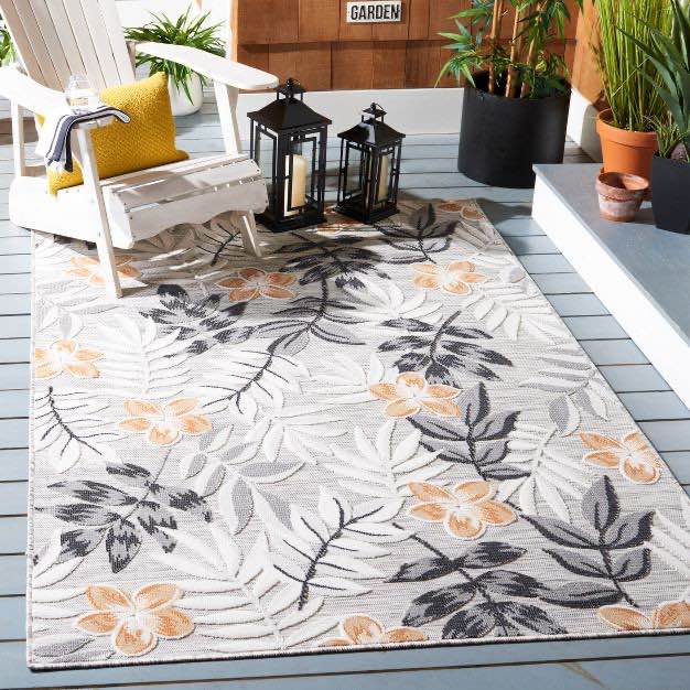 Power Loomed UV Resistant Indoor/Outdoor Rugs - Safavieh 8X10  ( 244CMX 305CM )