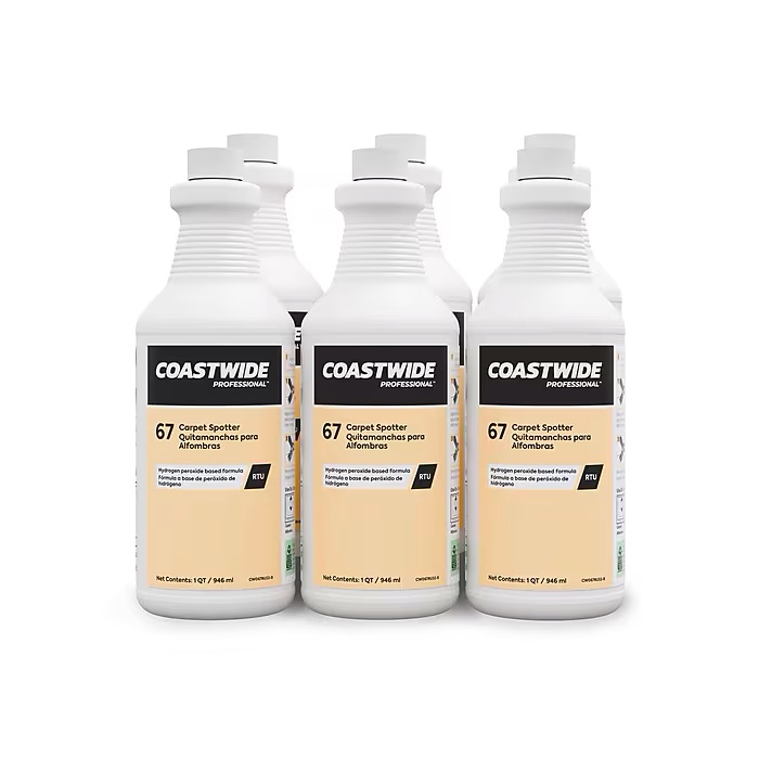 Coastwide Professional™ Carpet Spotter 67, 0.95L, 6/Carton (CW670032-A)