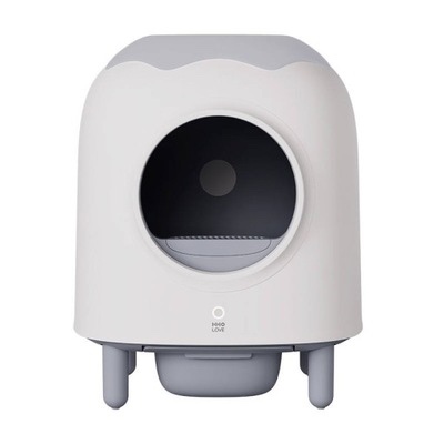 100% Safe Self-Cleaning Litter Box - Game Changer for Cat Owners, Latest Model Automatic with APP Control, Odor Removal, Large Space for Multiple Cats Similar To The Stock 