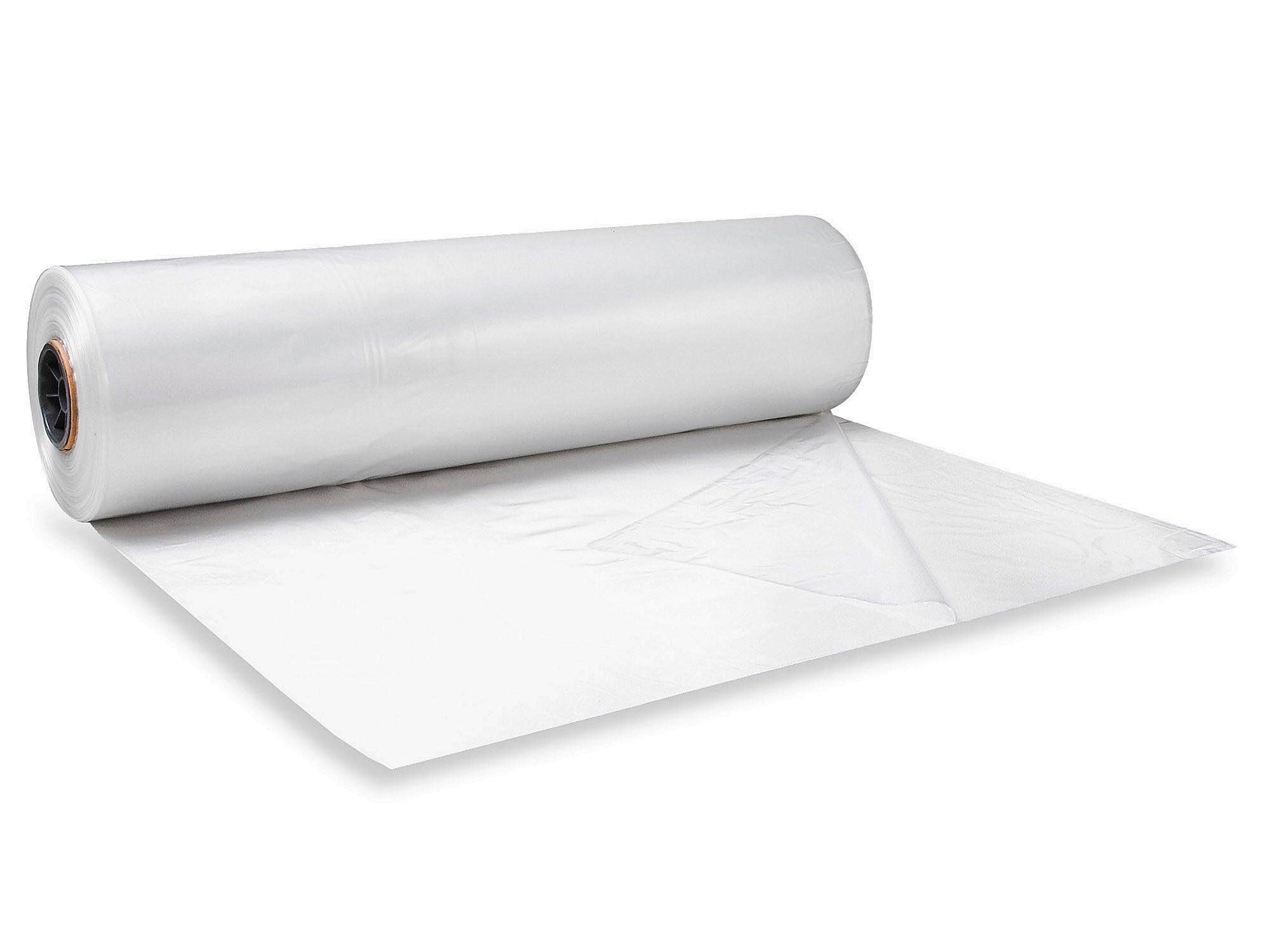 HDPE Rain Guard 108" x 120" Natural 170 Sheets/Roll 