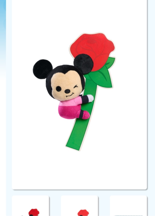  Assorted of Stuffed toys Gripped with Love Plush Mickey Mouse