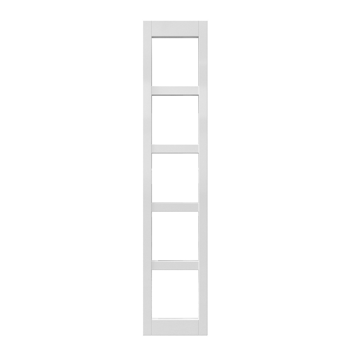 GoodHome Stevia Gloss white Wine rack fascia, Size 54 Cm Similar To The Stock 
