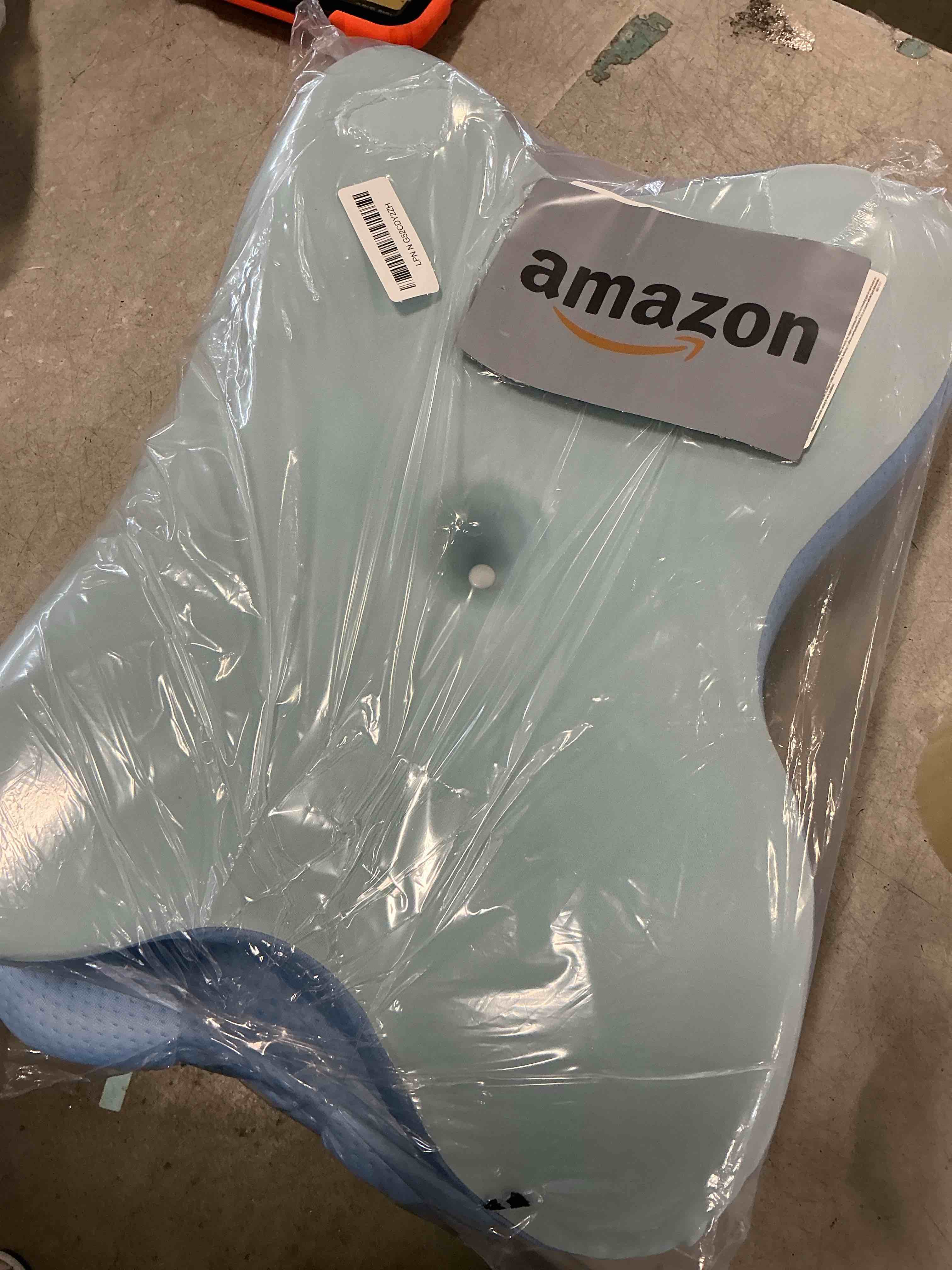 Condition photo showing Good Condition for Cervical Neck Pillow for Pain Relief - Ergonomic Side Sleeper Pillow for Neck Support, Cooling Memory Foam Pillows for Sleeping, Contour Pillow Orthopedic Bed Pillow for Back Stomach Sleepers