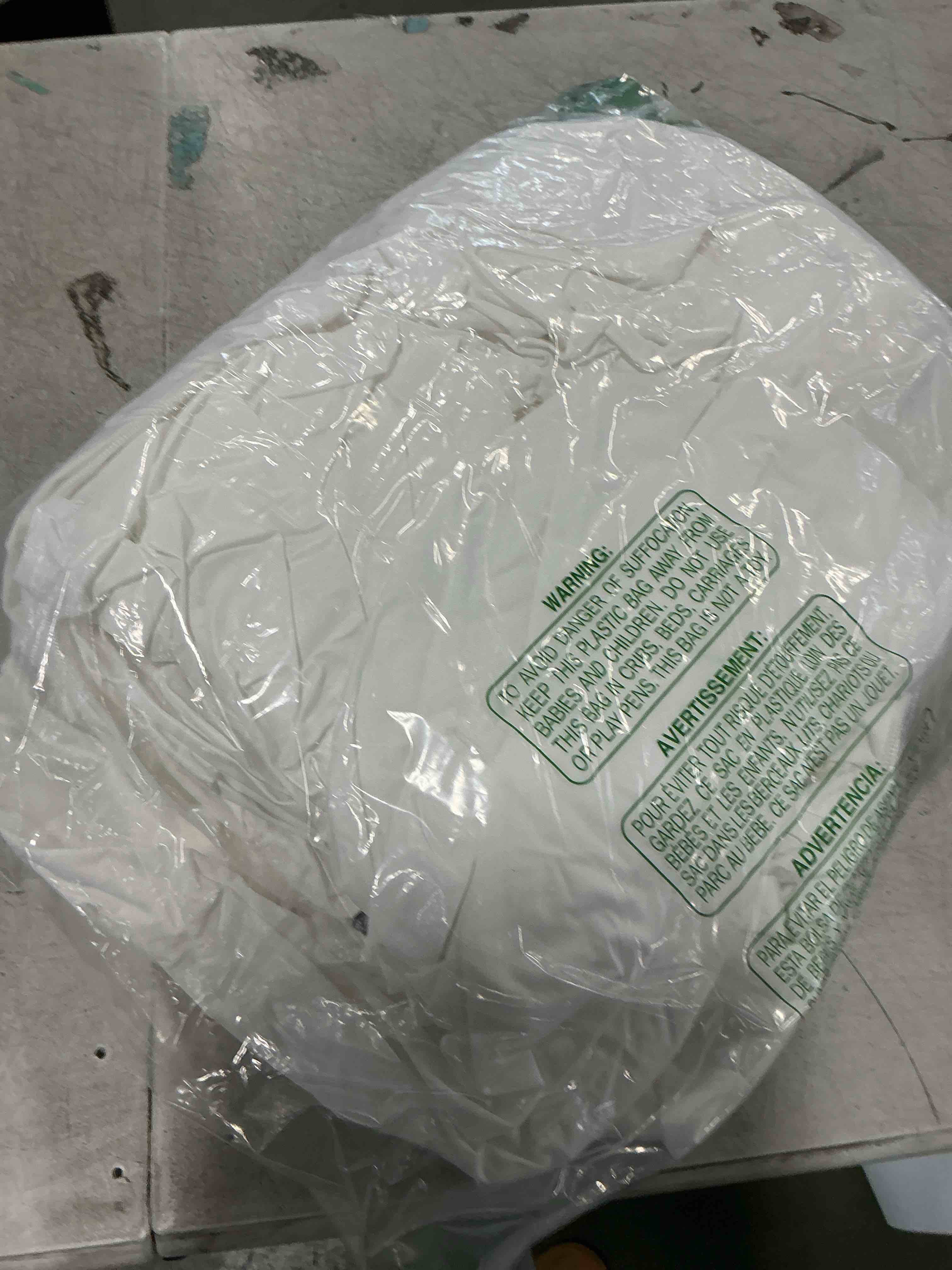 Condition photo showing As Is for Utopia Bedding Waterproof Mattress Protector Full Size 2 Pack, Premium 200 GSM Terry Mattress Cover, Soft & Breathable Bed Cover, Fitted Sheet Style with Stretchable Deep Pockets 15" (White)