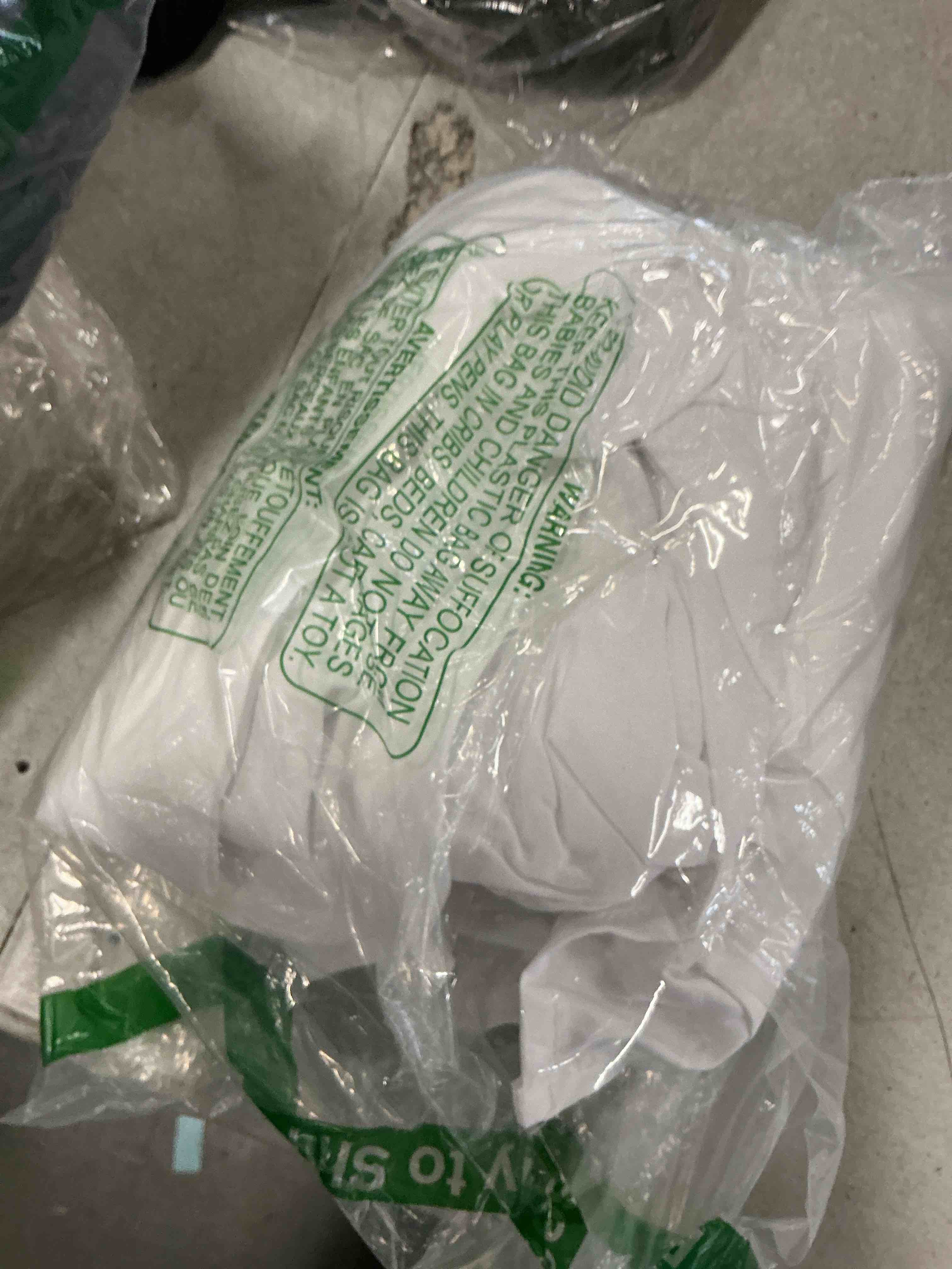 Condition photo showing As Is for Utopia Bedding Queen Bed Skirt - Soft Quadruple Pleated Ruffle - Easy Fit with 16 Inch Tailored Drop - Hotel Quality, Shrinkage and Fade Resistant (Queen, White)