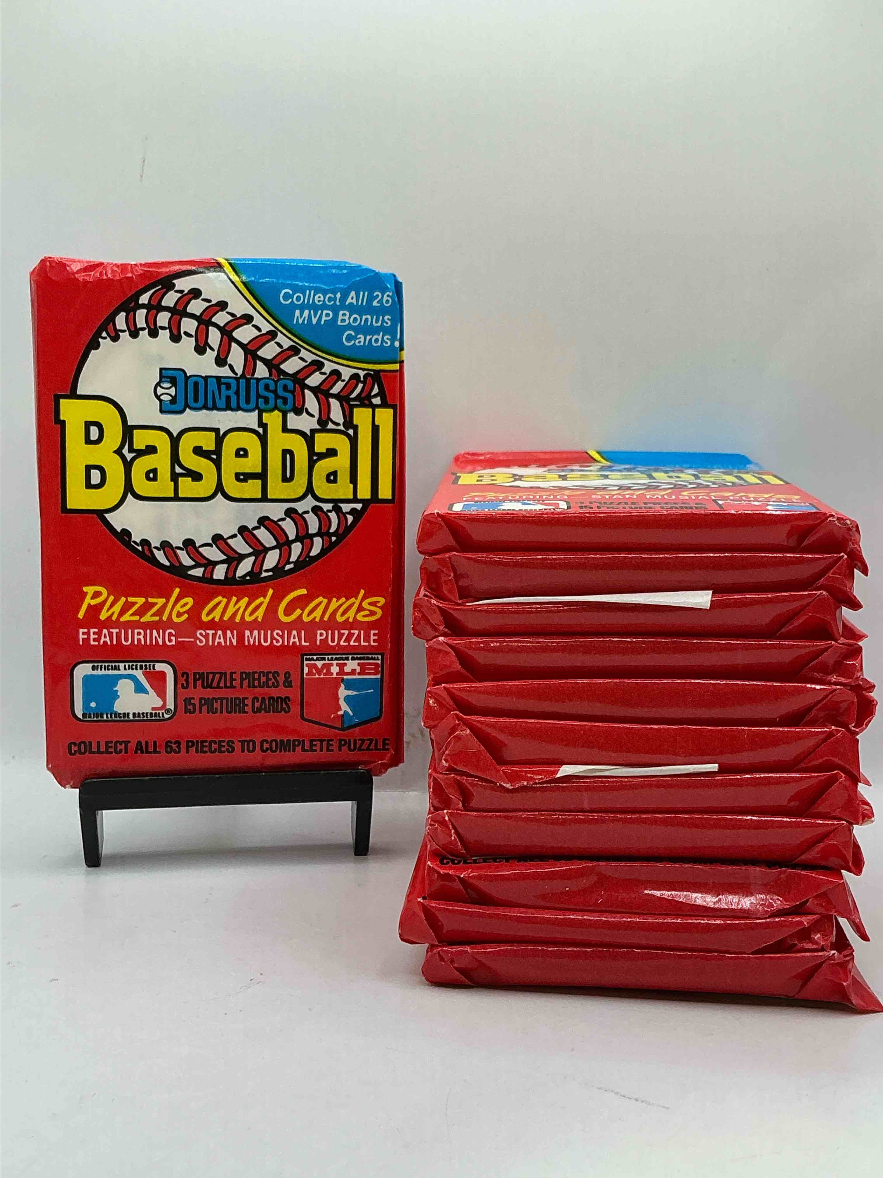 1988 donruss baseball unopened sports card wax packs, direct from original box!search for valuable don mattingly & nolan ryan cards!