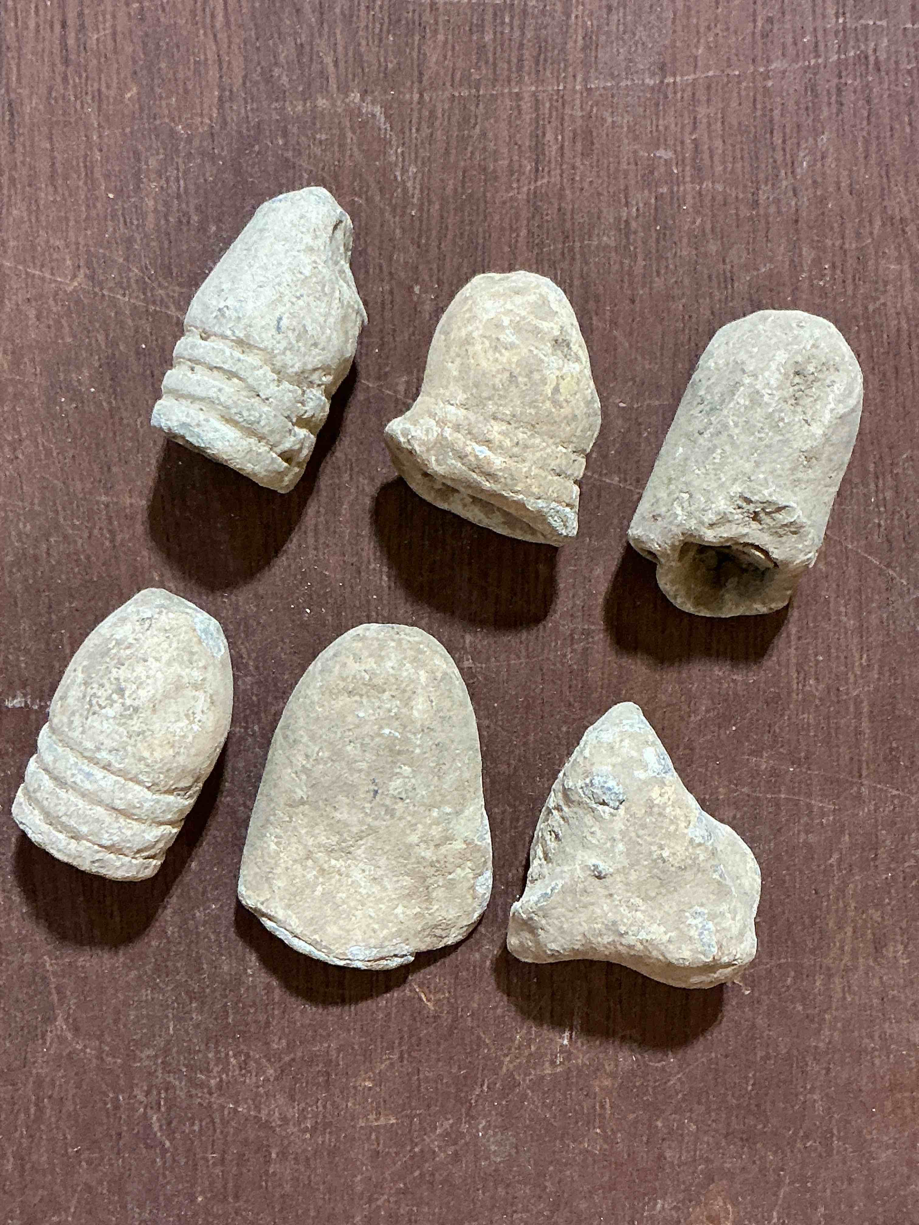 Civil War Craziness! Featured Here Are 6 Bullets Shot & Used, Straight From Civil War Era Battlefields! You Could Own A Very Important Piece Of American History! These Are VERY RARE And Difficult To Find! Take Advantage Of This Opportunity To Have American History In Your Hands!