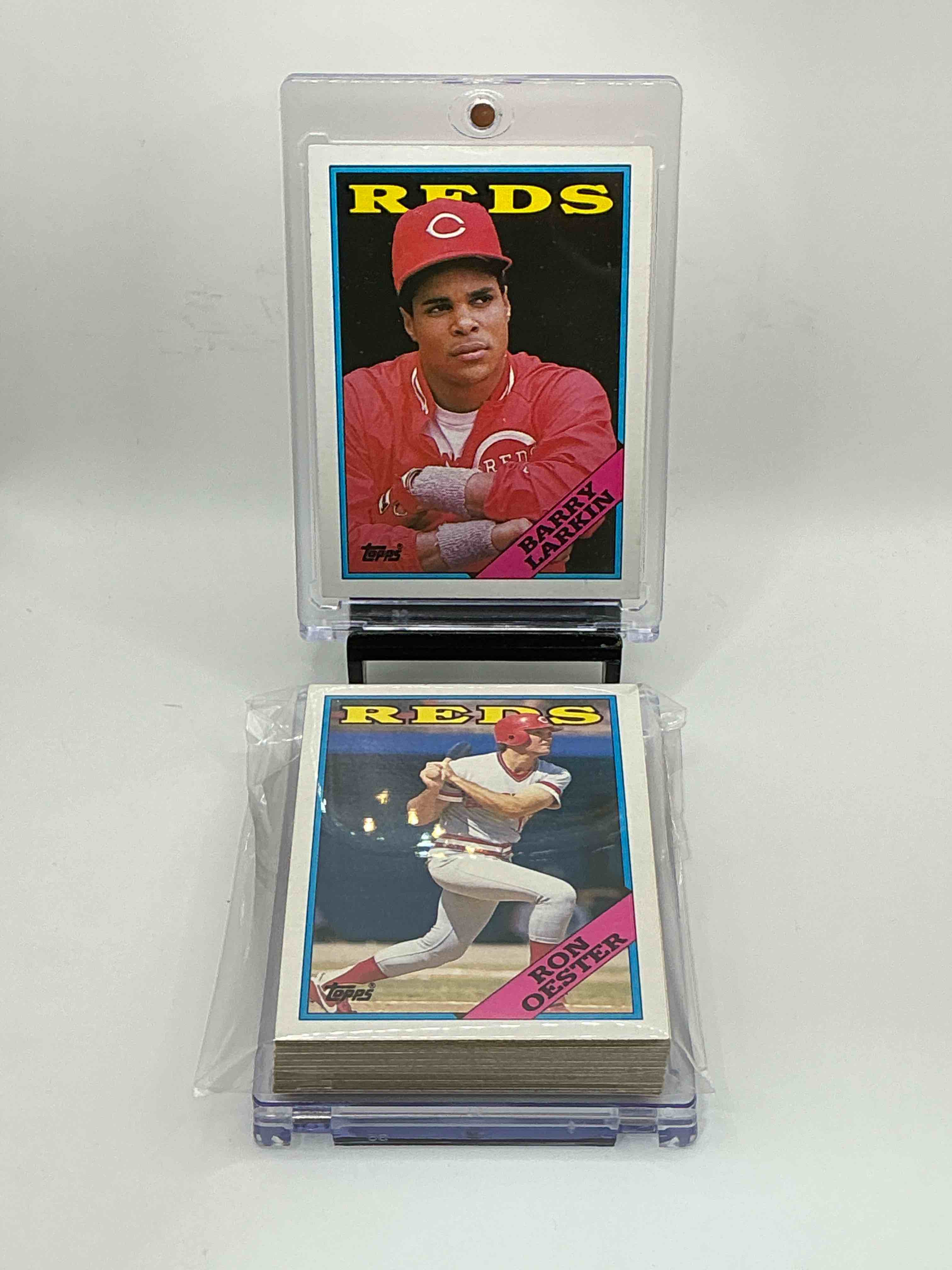 1988 Topps Baseball REDS Complete Set! 30 Card Reds Set, Including Multiple Pete Rose Cards! Legends Like Pete Rose, Eric Davis, Barry Larkin & So Many More!