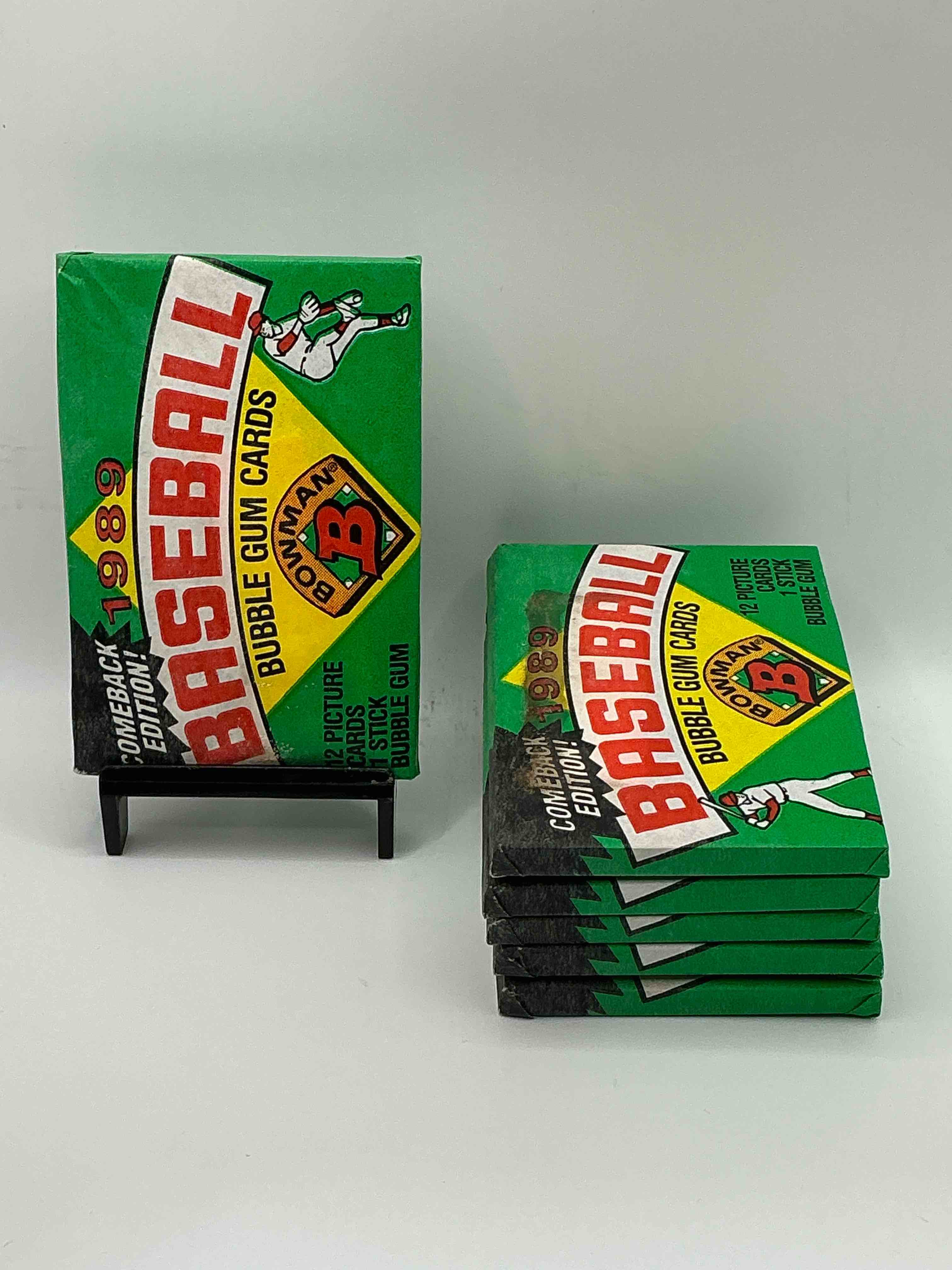 1989 Bowman Comeback Edition Baseball Cards! Direct From Original Box! Search For Ken Griffey Jr. Rookie Card & Valuable Bo Jackson & Nolan Ryan Cards!