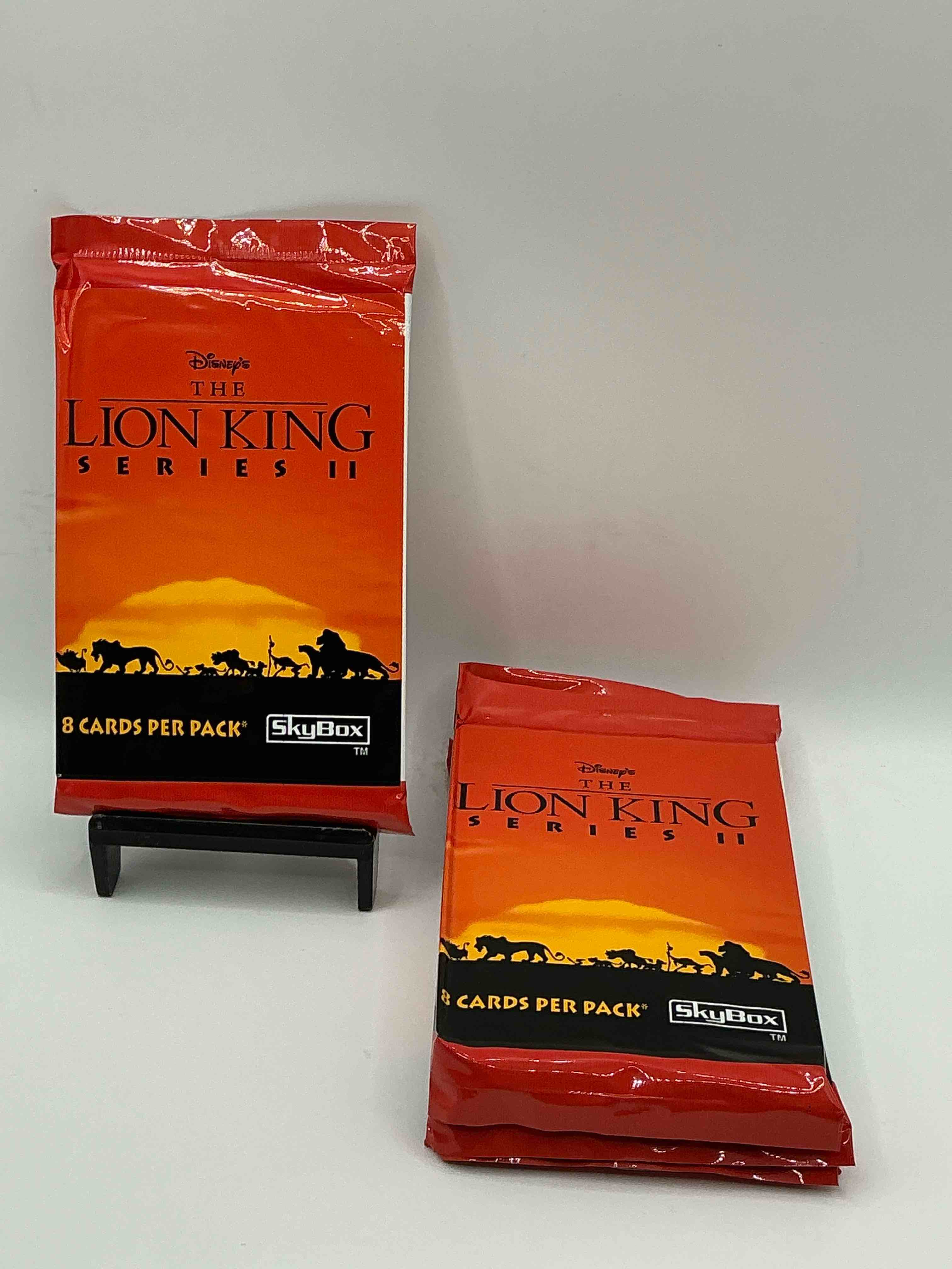 The Original “The Lion King” Series II Packs! These Packs Are Cool & Can Have Rare Cards Inside! Mufasa? Simba!? Who Knows! How Cool!? 1994 Skybox Series II! 
