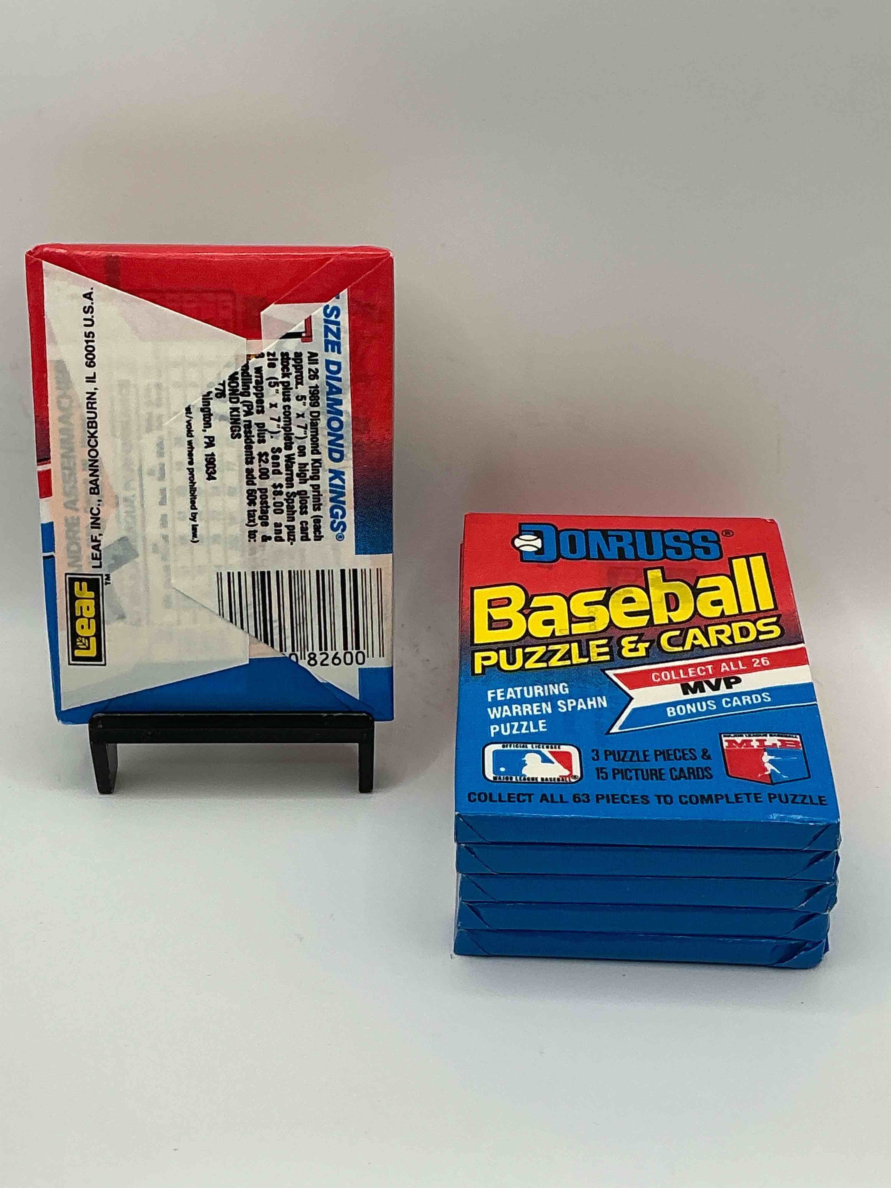 Condition photo showing New/Like New for Ken Griffey Jr & Randy Johnson Rookies!? 1989 Donruss Baseball Unopened Sports Card Wax Packs! Direct From Original Retail Case! Search For Valuable Ken Griffey Jr. & Randy Johnson Rookie Cards As Well As Valuable Bo Jackson