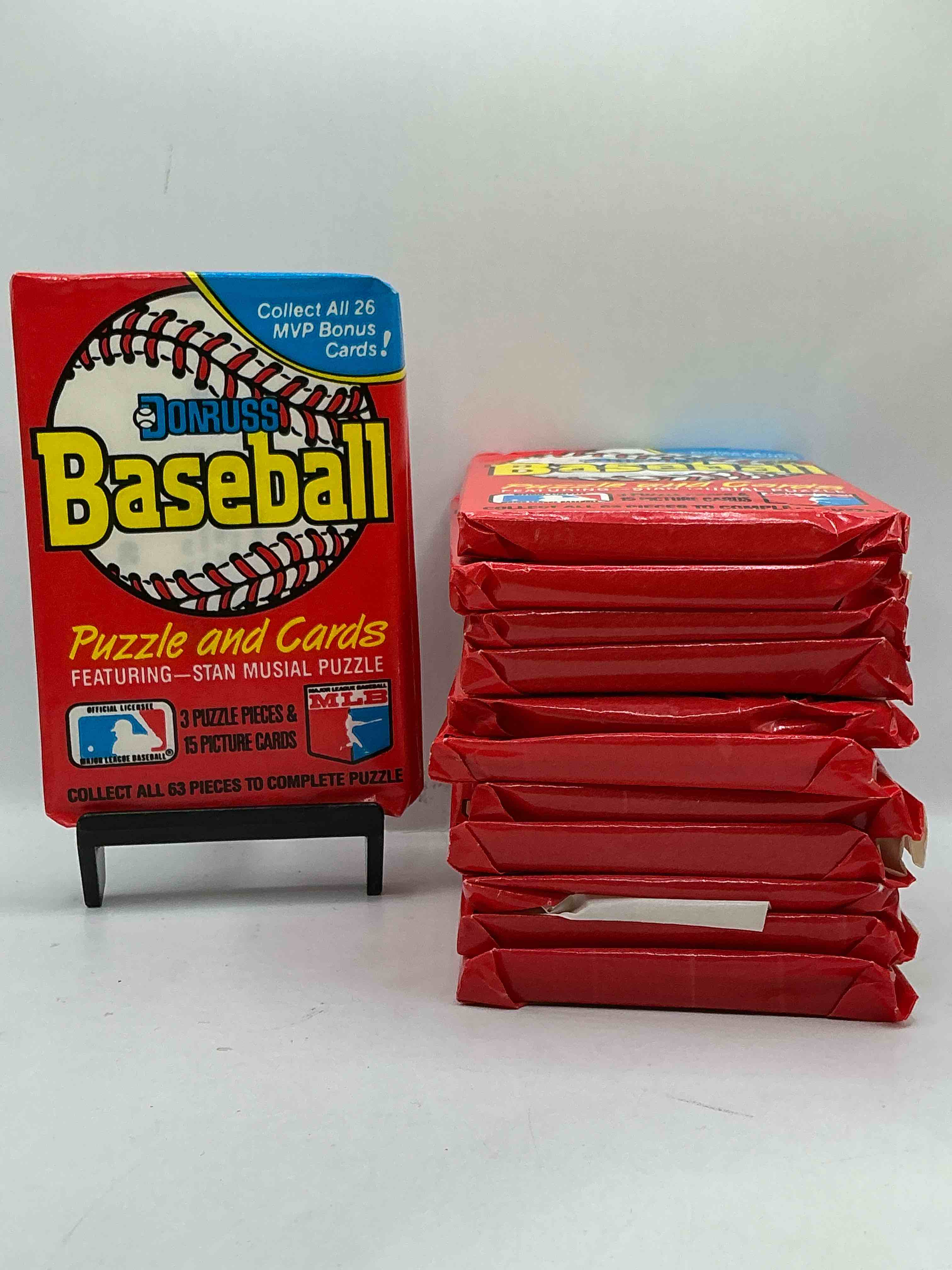 1988 donruss baseball unopened sports card wax packs, direct from original box!search for valuable don mattingly & nolan ryan cards!