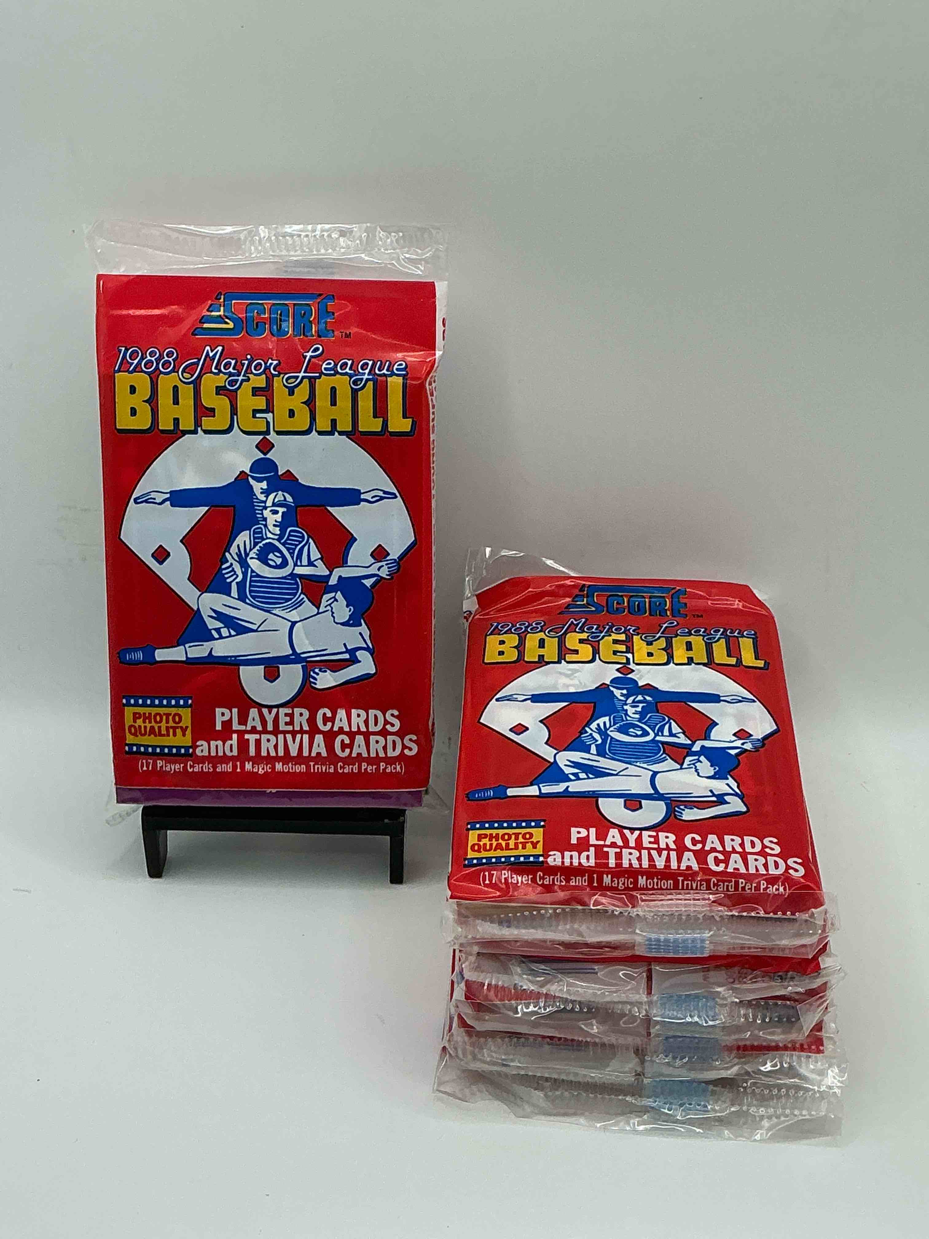 1988 Score Baseball Sealed Sports & Trading Collectible Card Pack, Direct From Original Retail Case! Search For Nolan Ryan, Don Mattingly, Griffey Jr. & Much More!