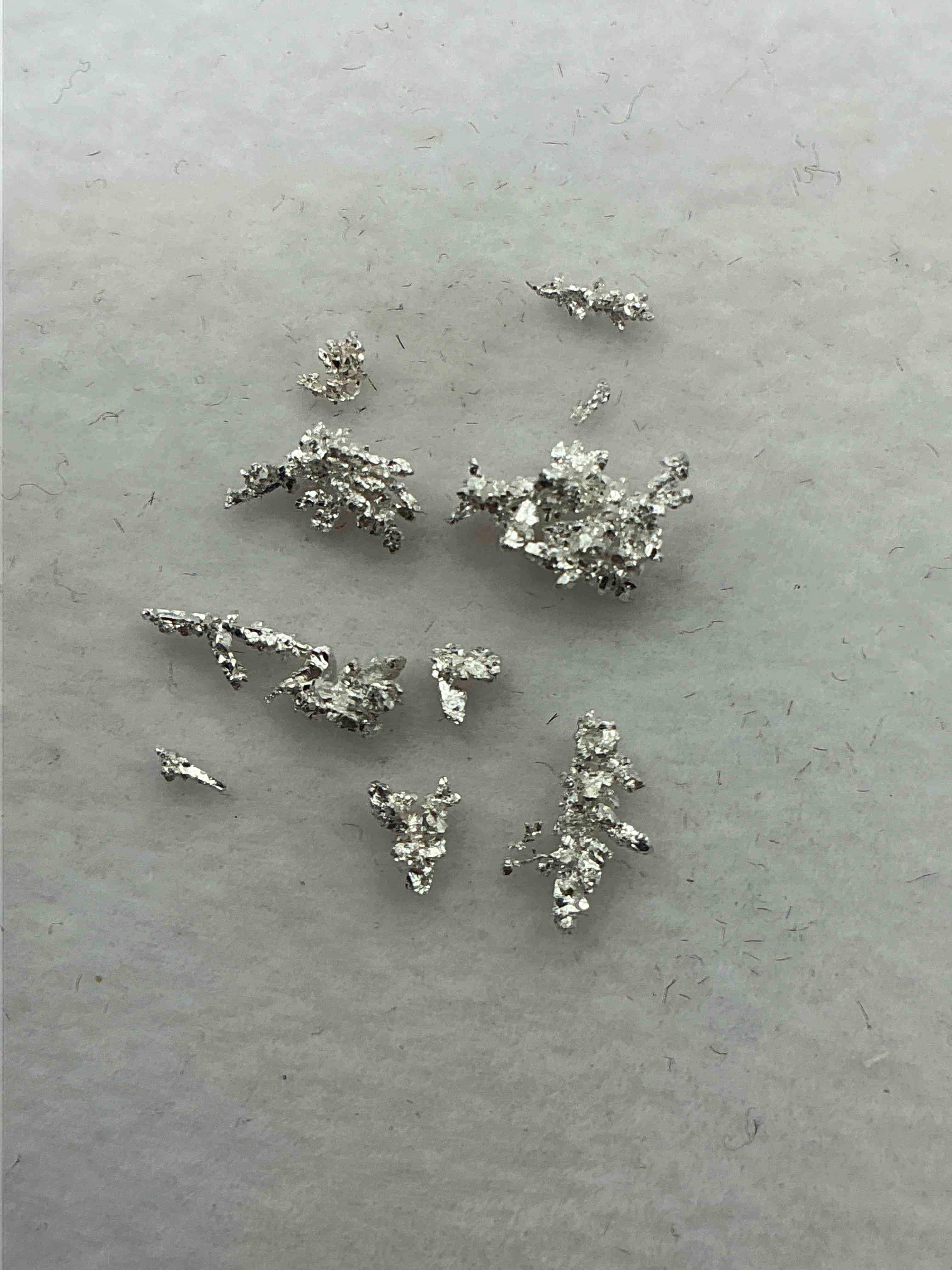 Genuine US Silver Crystals! Beautiful Fine US Silver (.999) In Gorgeous Small Crystal Form! Collect Fine US Silver In This Unique & Rare Form! 