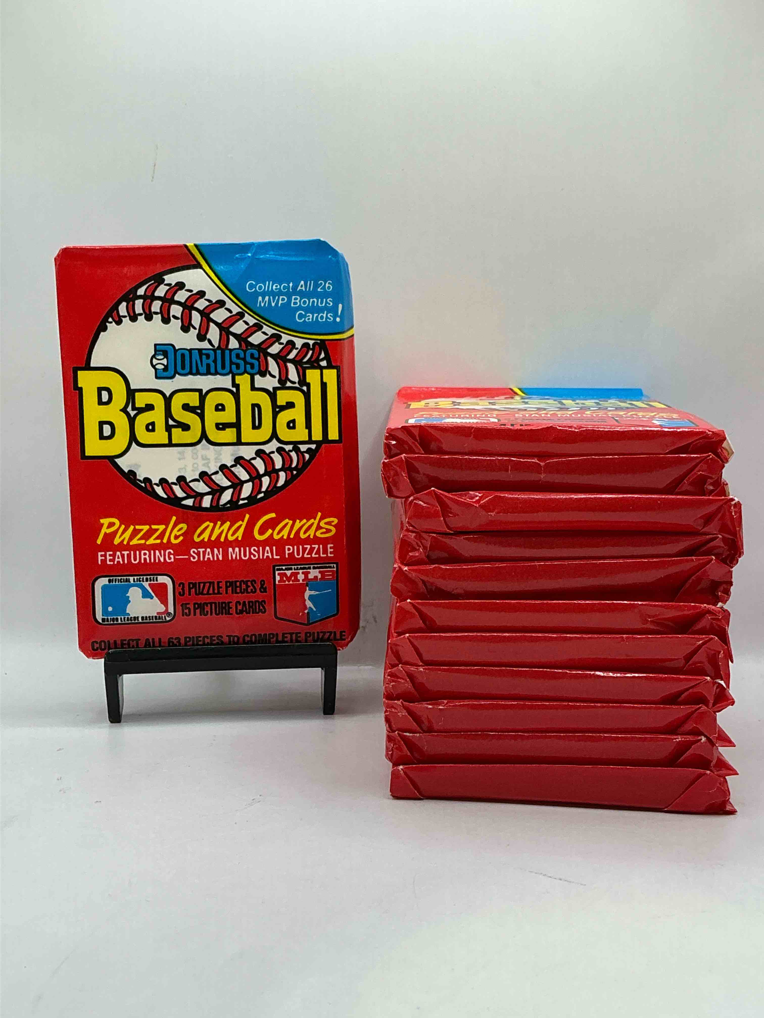 1988 donruss baseball unopened sports card wax packs, direct from original box!search for valuable don mattingly & nolan ryan cards!